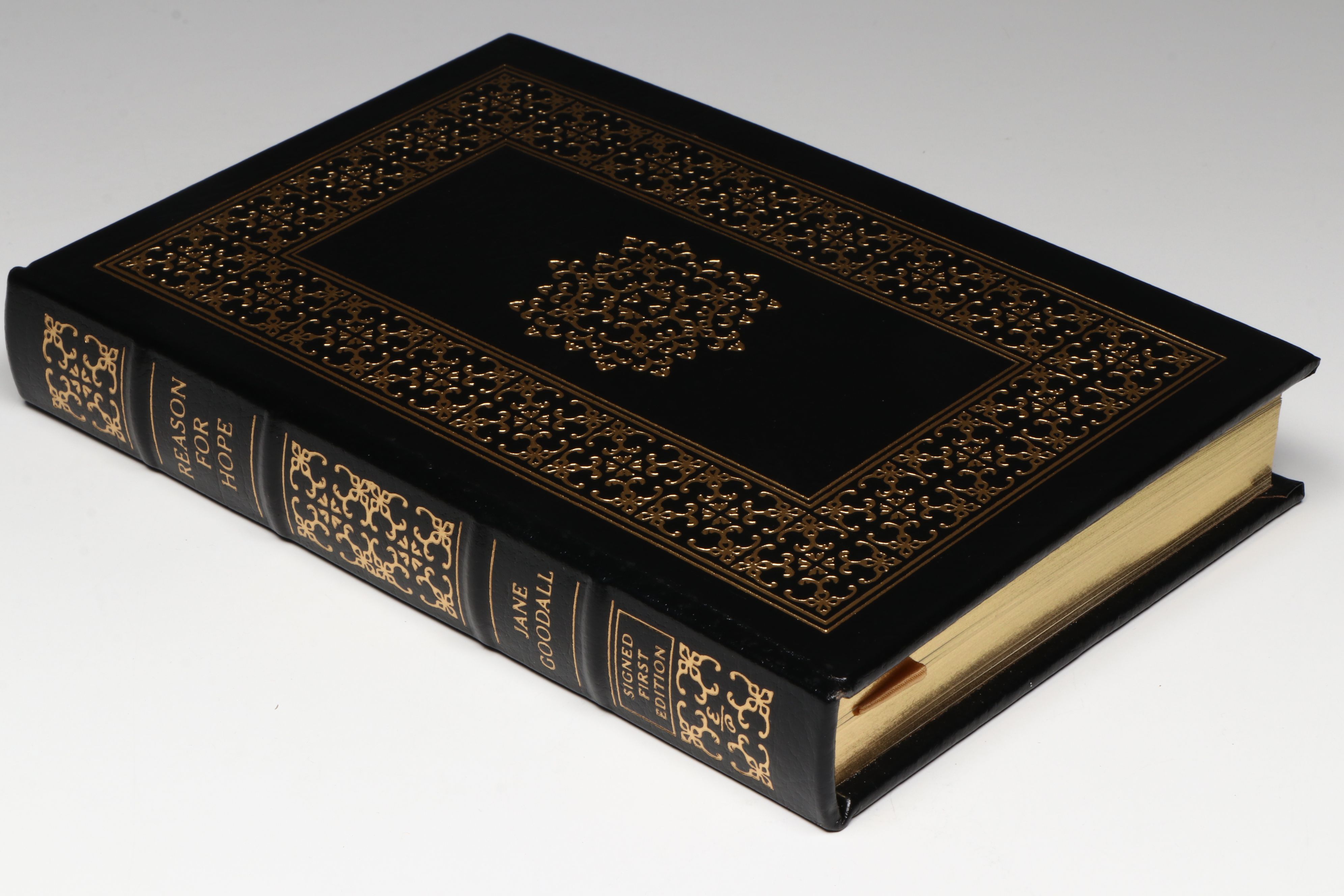 Signed Limited First Edition "Reason for Hope" by Jane Goodall, 1999