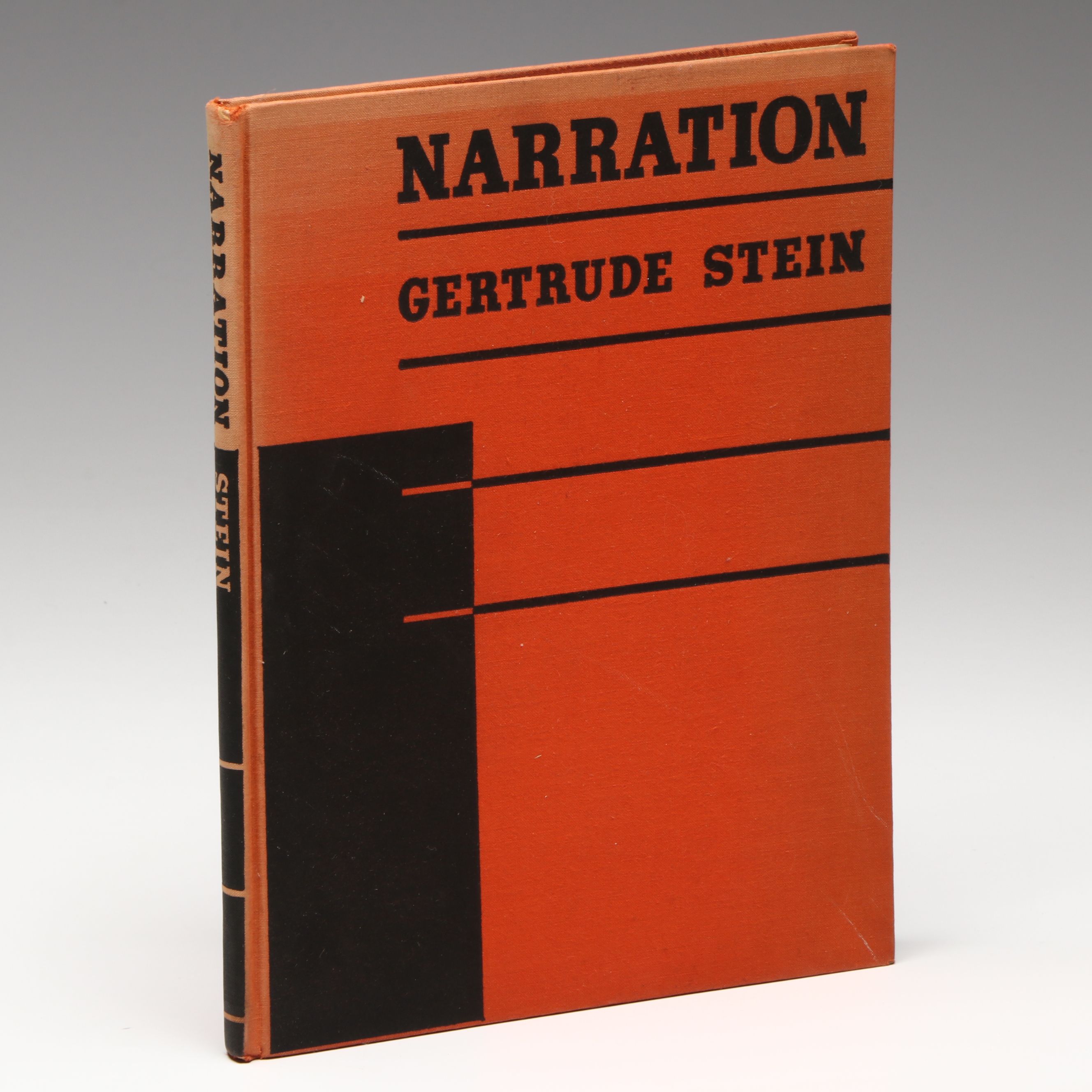 First Edition "Narration: Four Lectures" by Gertrude Stein, 1938