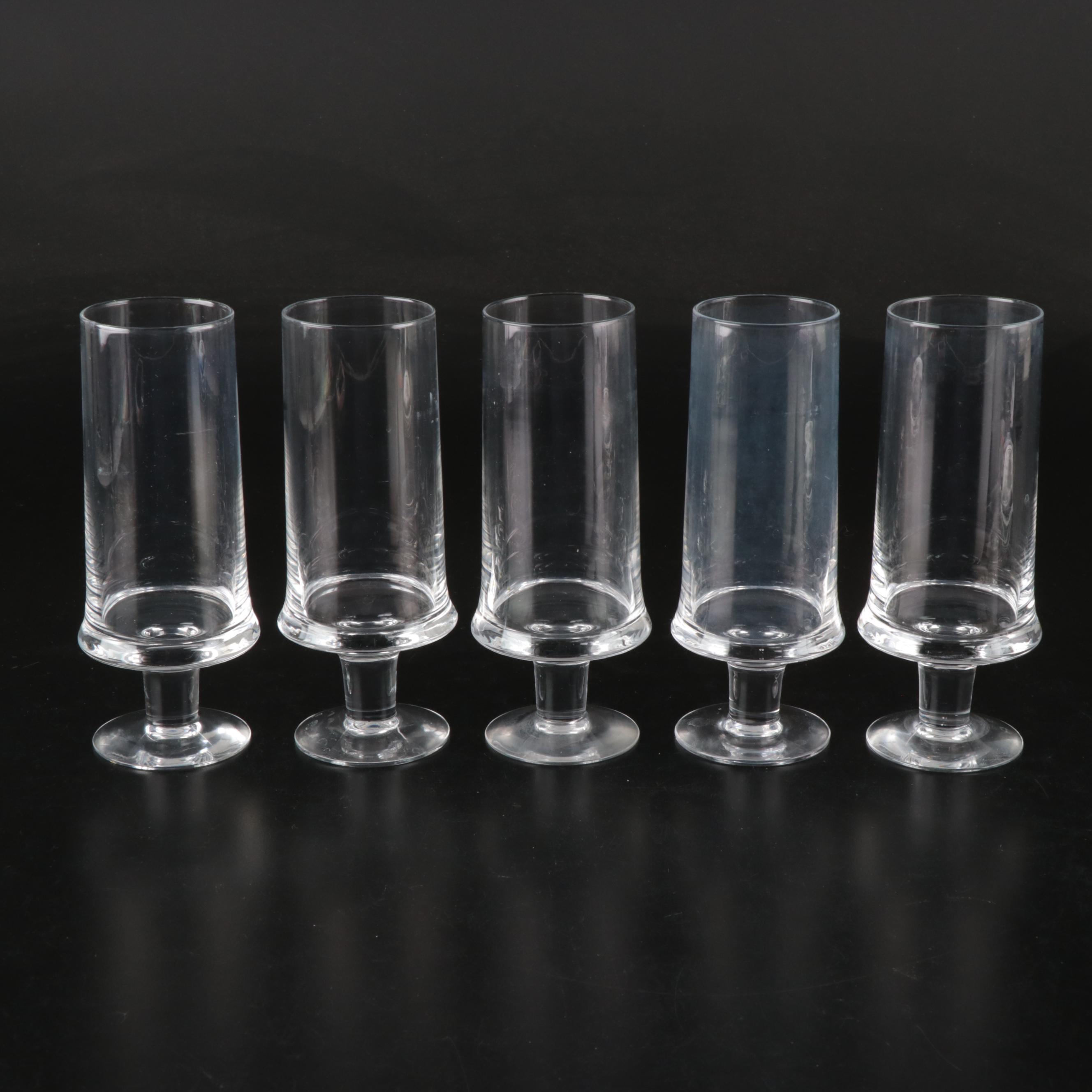 Iittala "Marski" Fluted Champagne Glasses with Pitcher