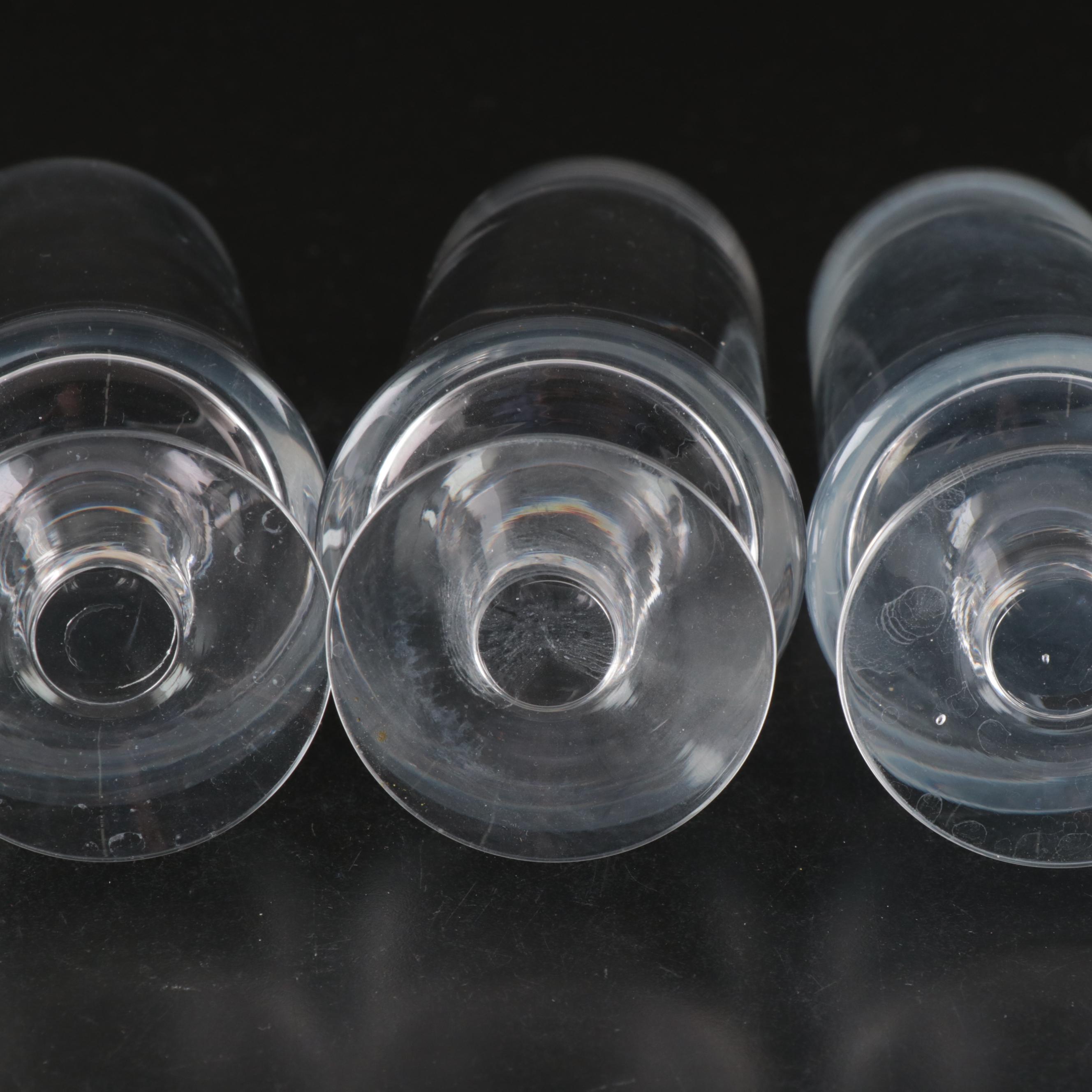 Iittala "Marski" Fluted Champagne Glasses with Pitcher