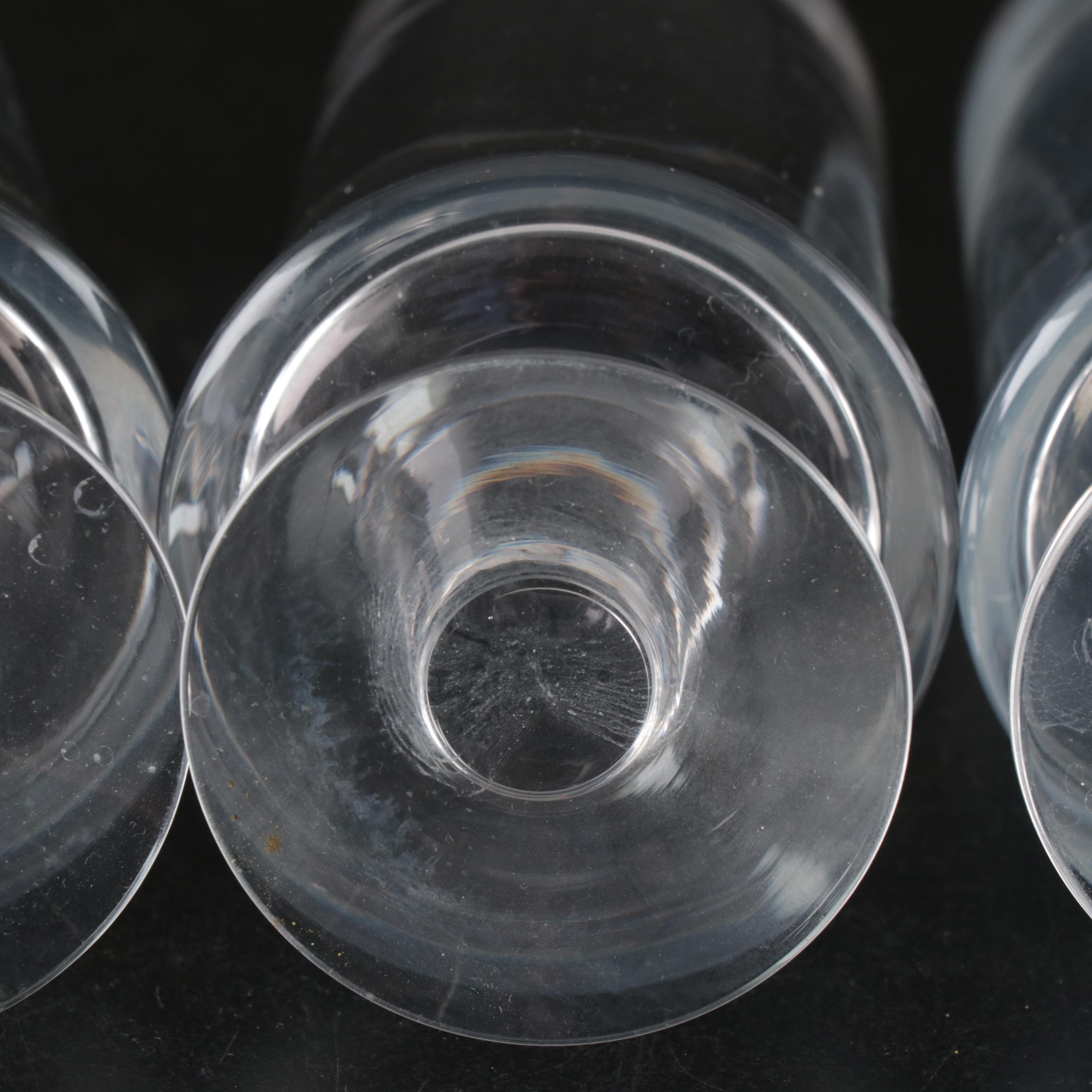 Iittala "Marski" Fluted Champagne Glasses with Pitcher