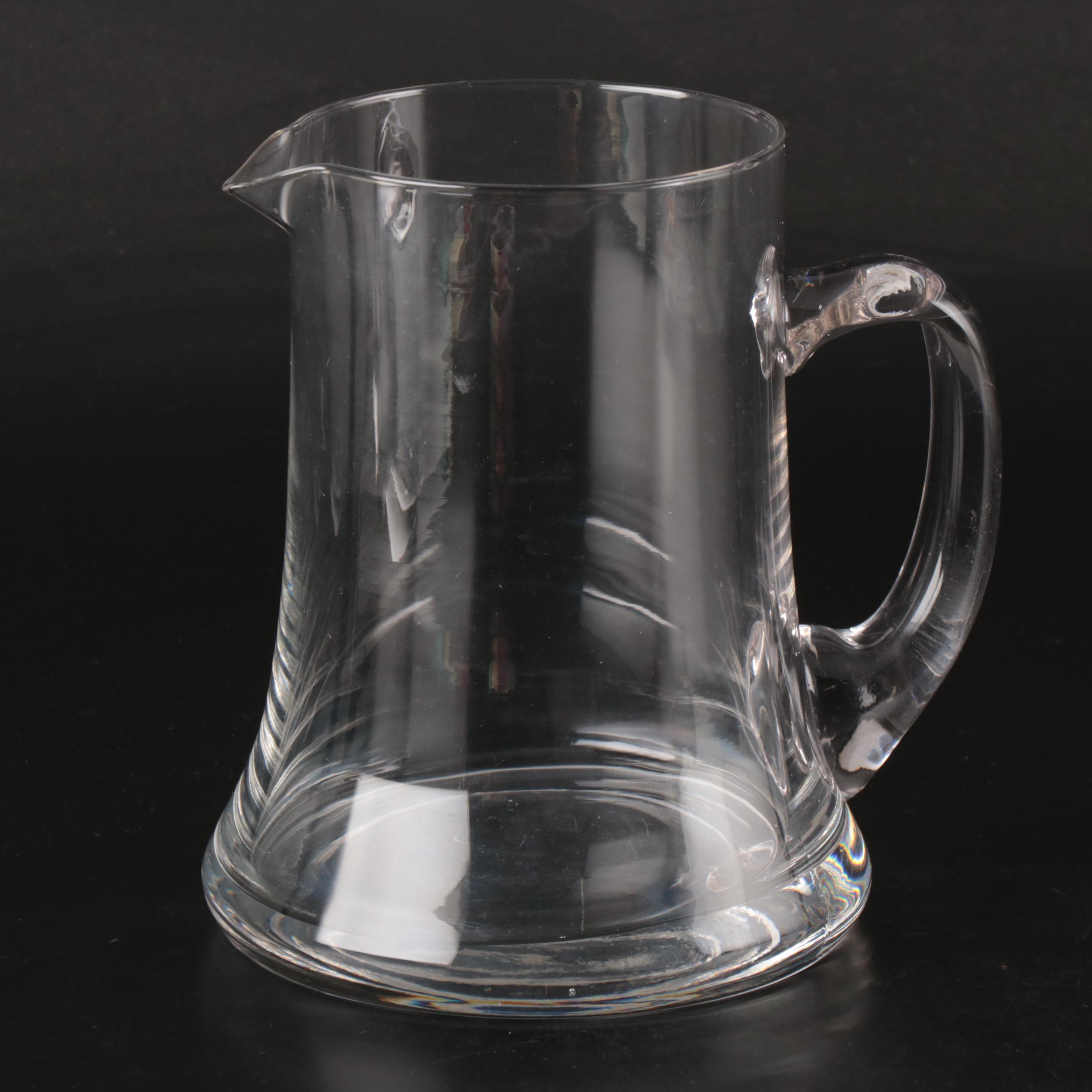 Iittala "Marski" Fluted Champagne Glasses with Pitcher