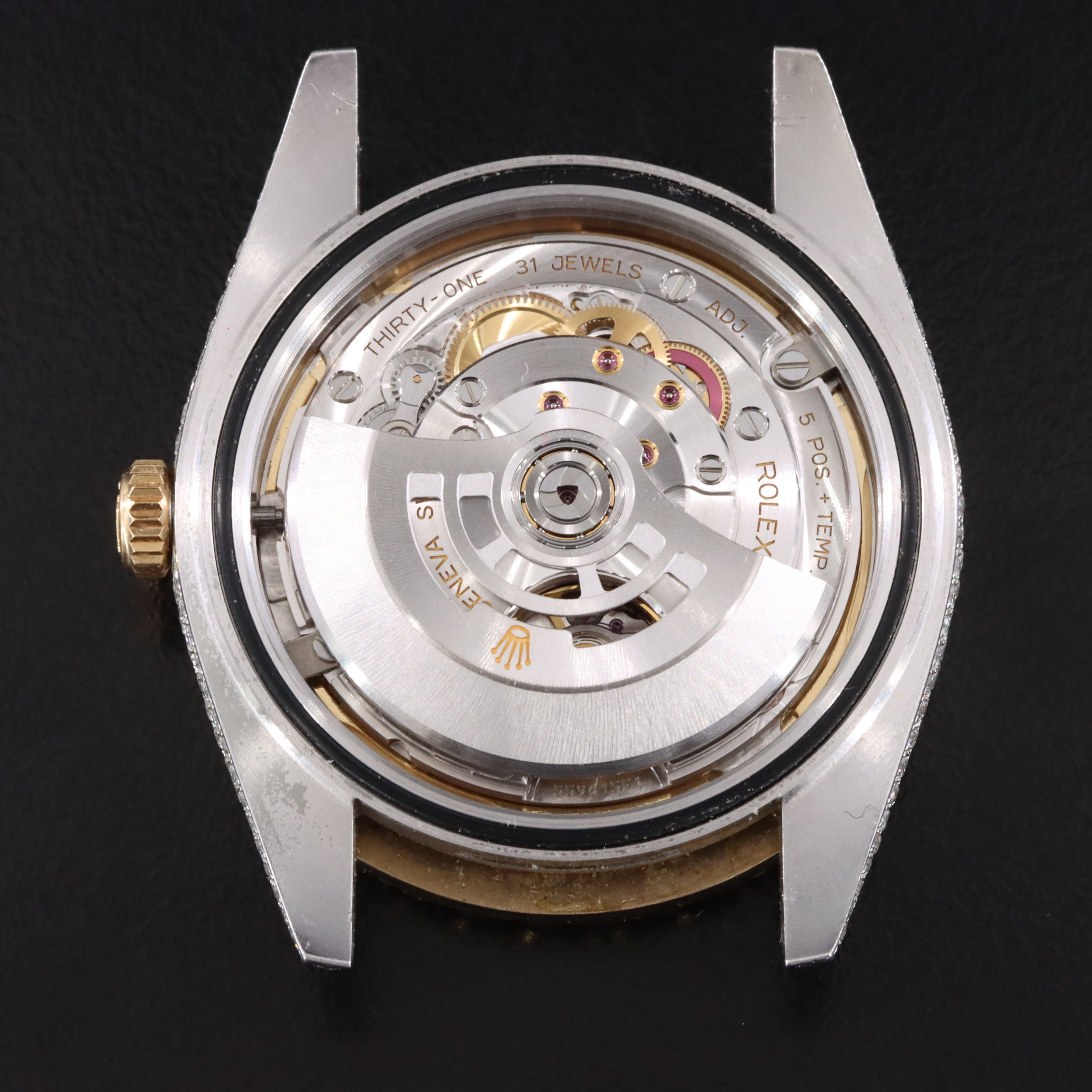 Rolex Datejust 41 Rolesor 126333 Custom 13.00 CTW Diamond Set Watch