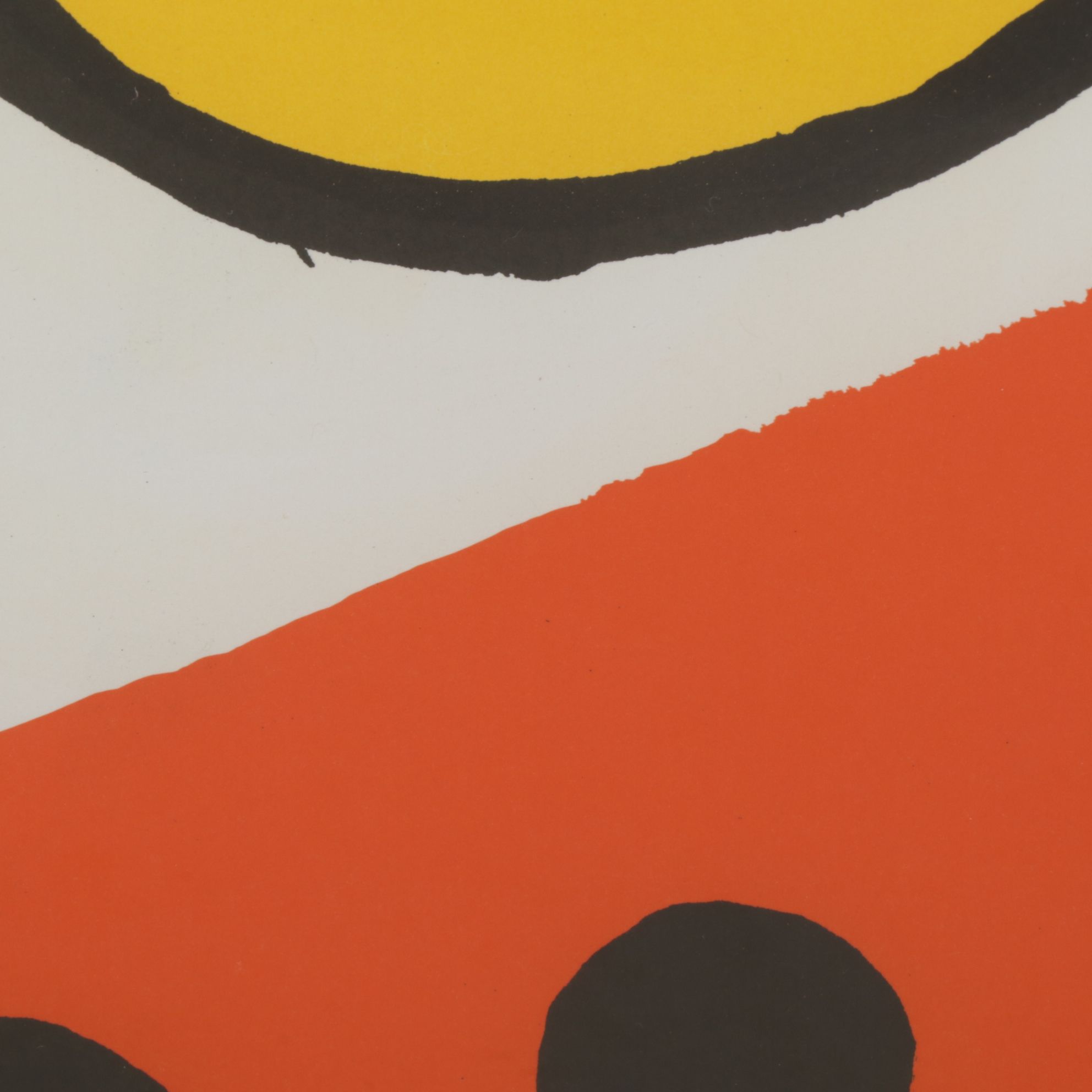 Alexander Calder Double-Page Color Lithograph for "Derrière le Miroir," 1976