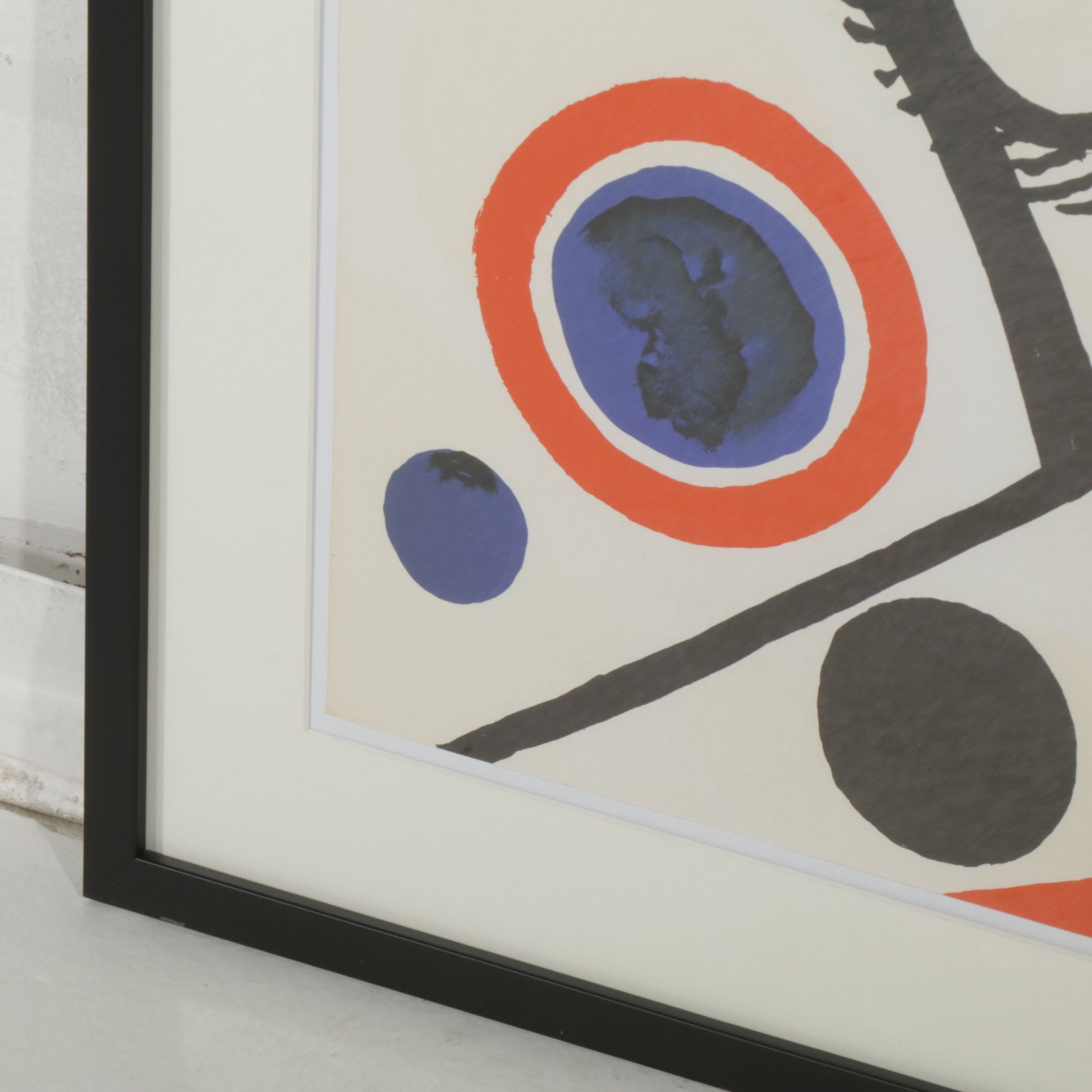 Alexander Calder Double-Page Color Lithograph for "Derrière le Miroir," 1976