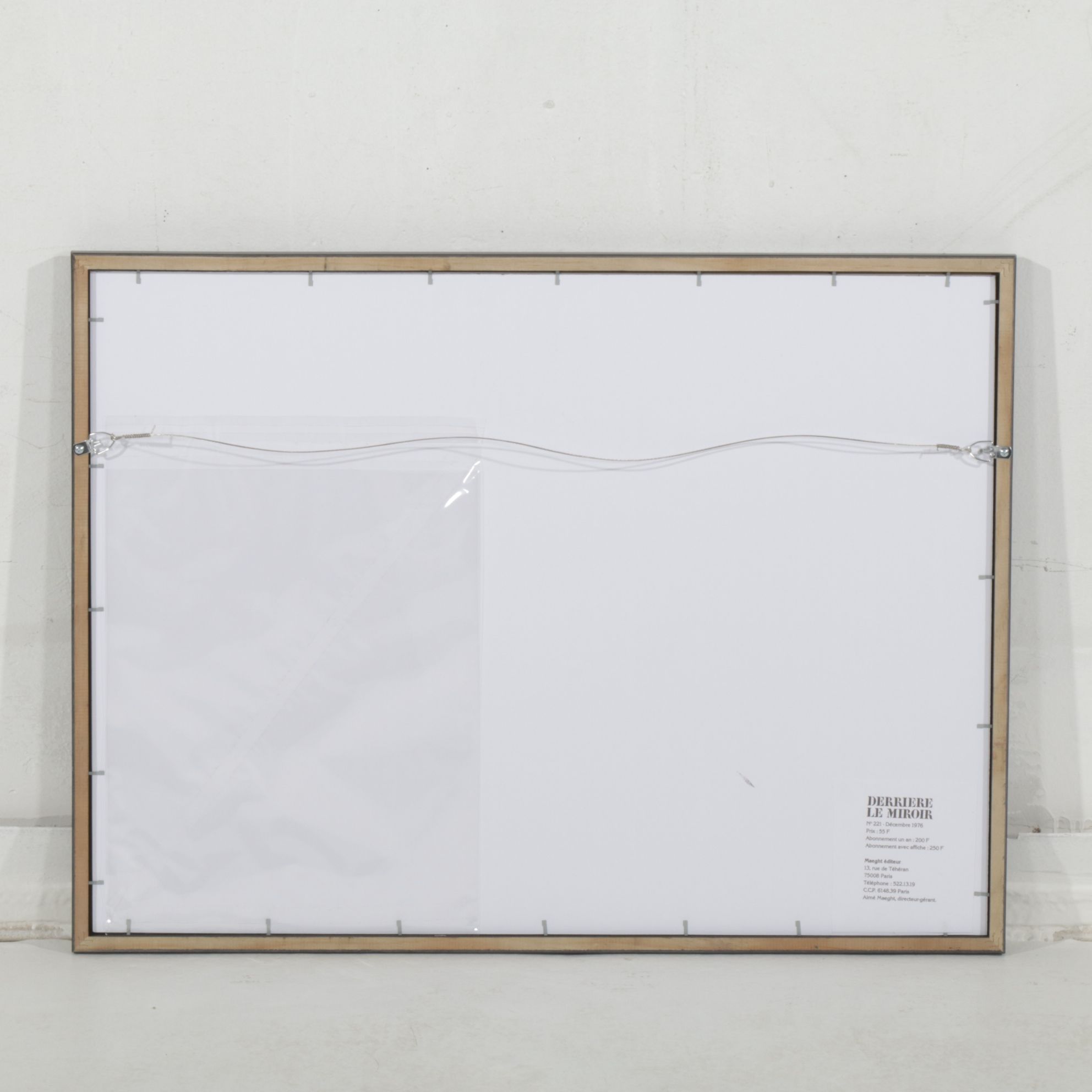 Alexander Calder Double-Page Color Lithograph for "Derrière le Miroir," 1976