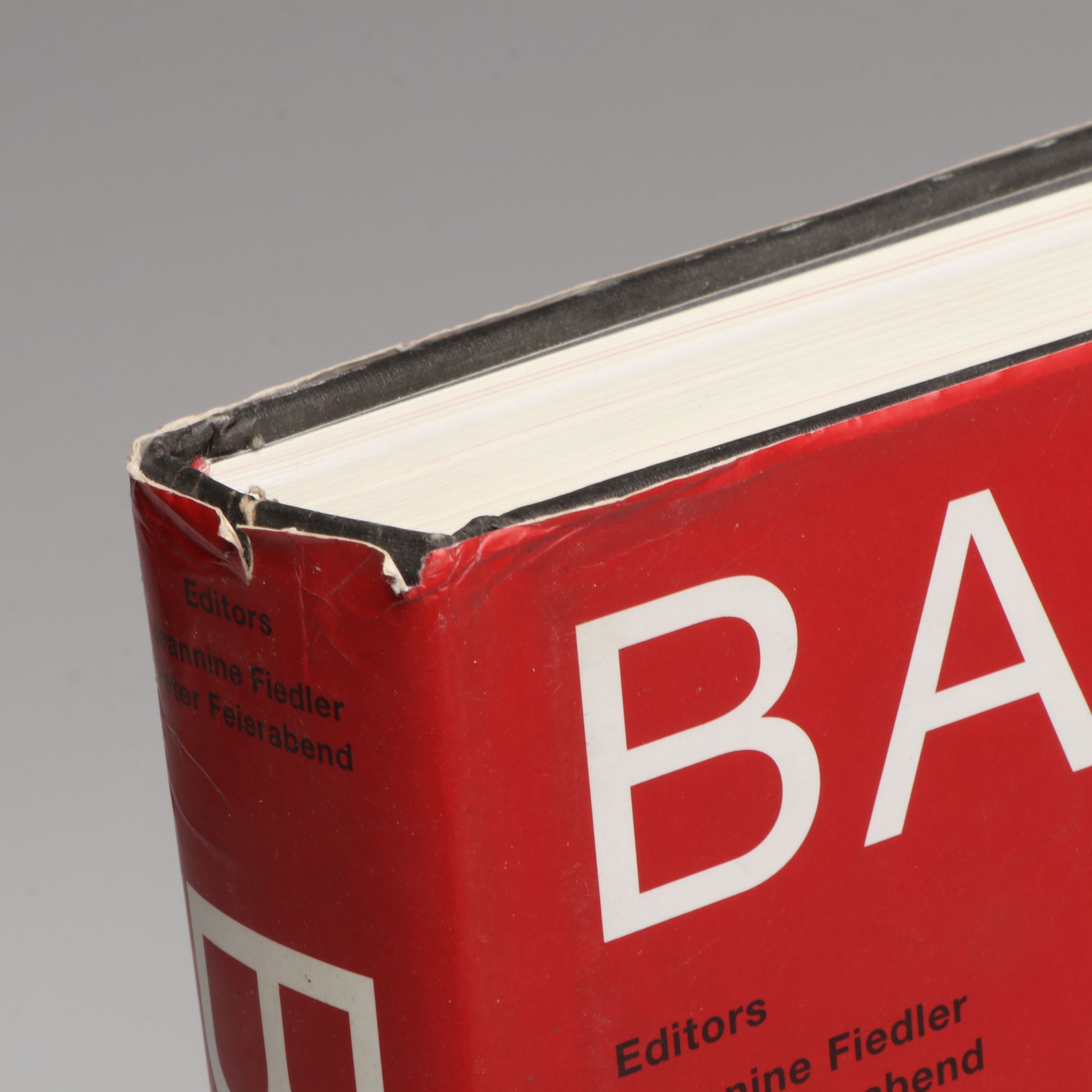 Peter Chadwick "This Brutal World" with "Bauhaus" Architecture Books