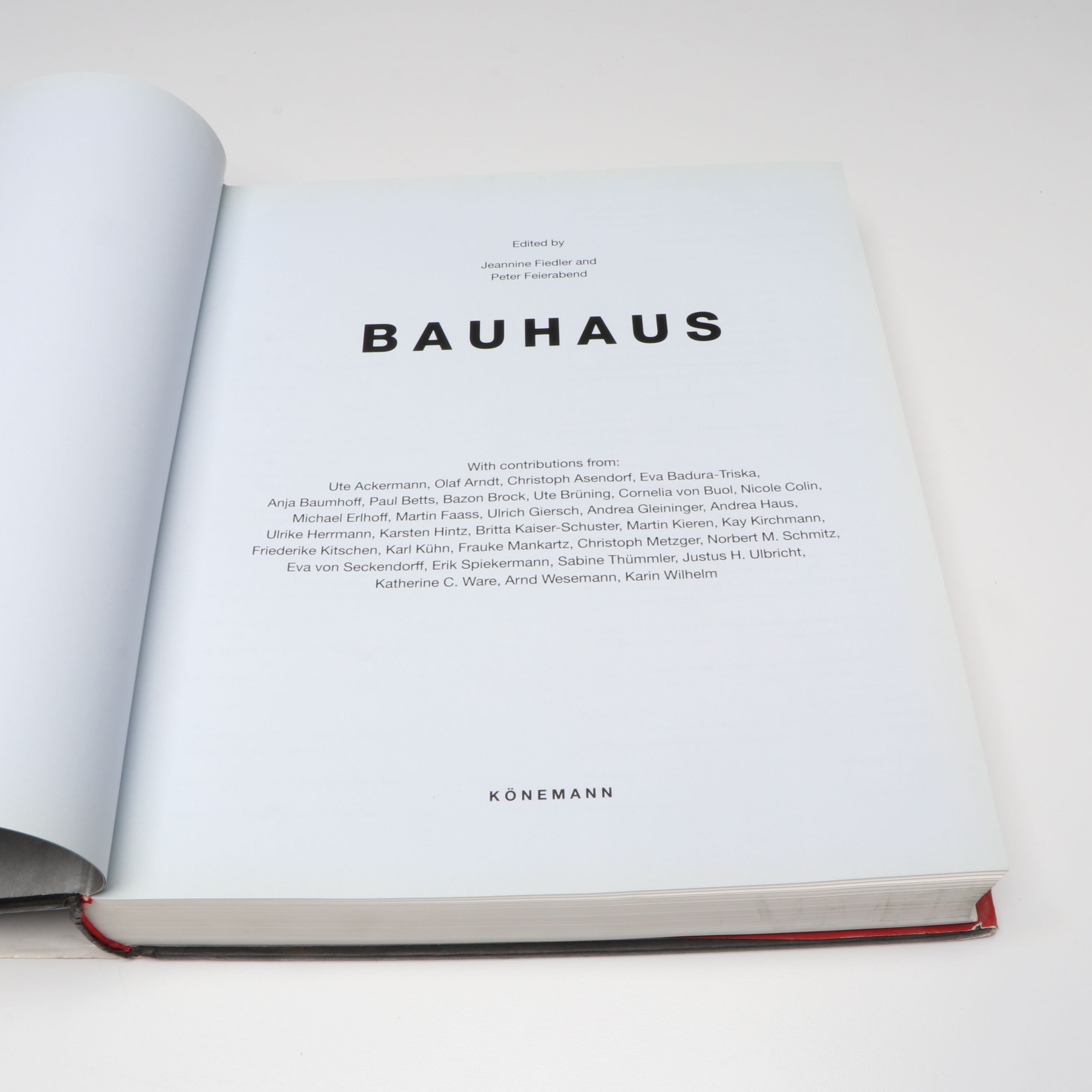 Peter Chadwick "This Brutal World" with "Bauhaus" Architecture Books