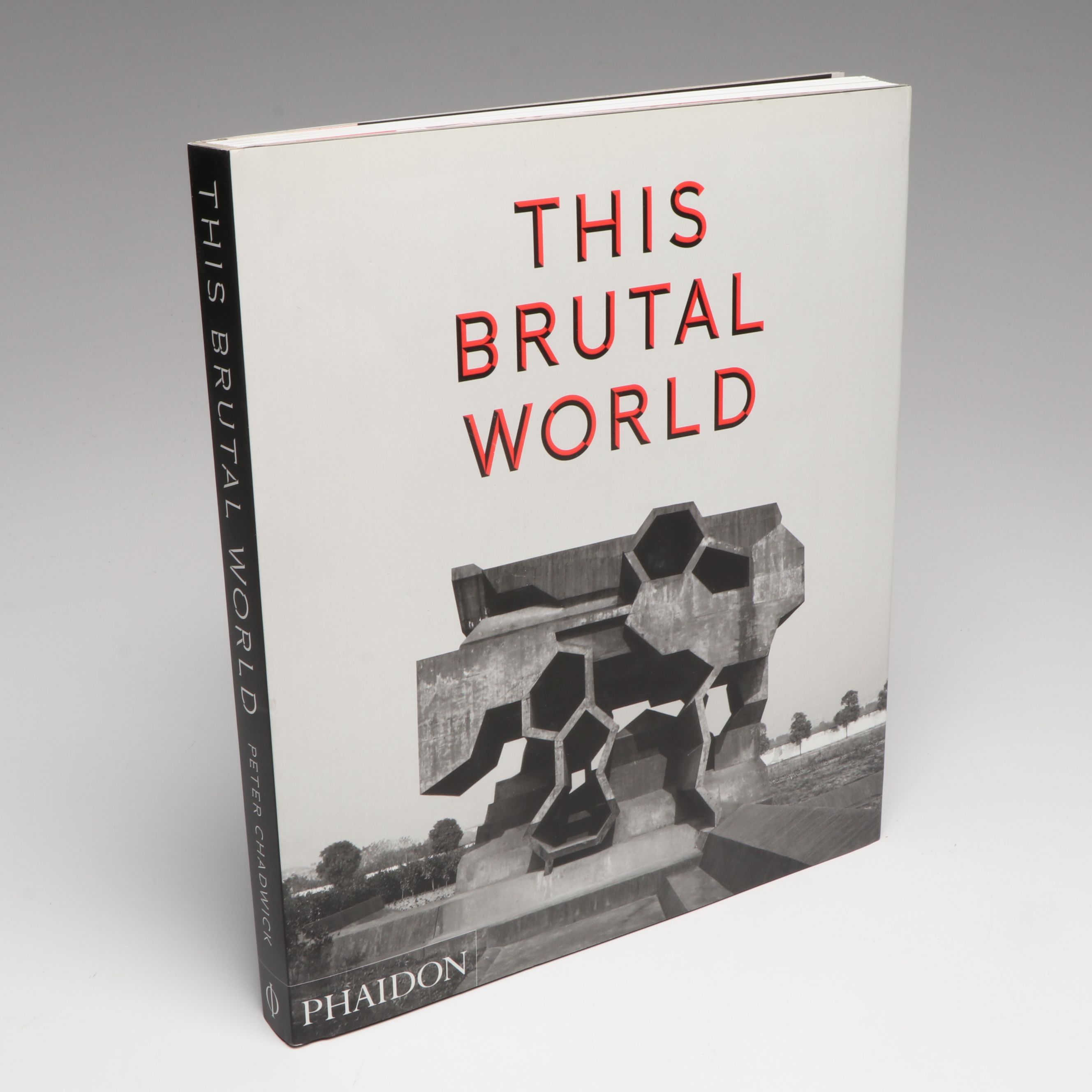 Peter Chadwick "This Brutal World" with "Bauhaus" Architecture Books