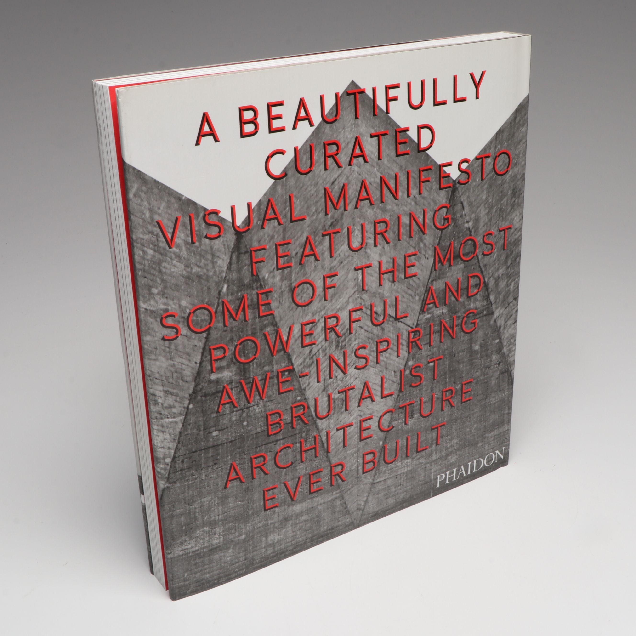 Peter Chadwick "This Brutal World" with "Bauhaus" Architecture Books