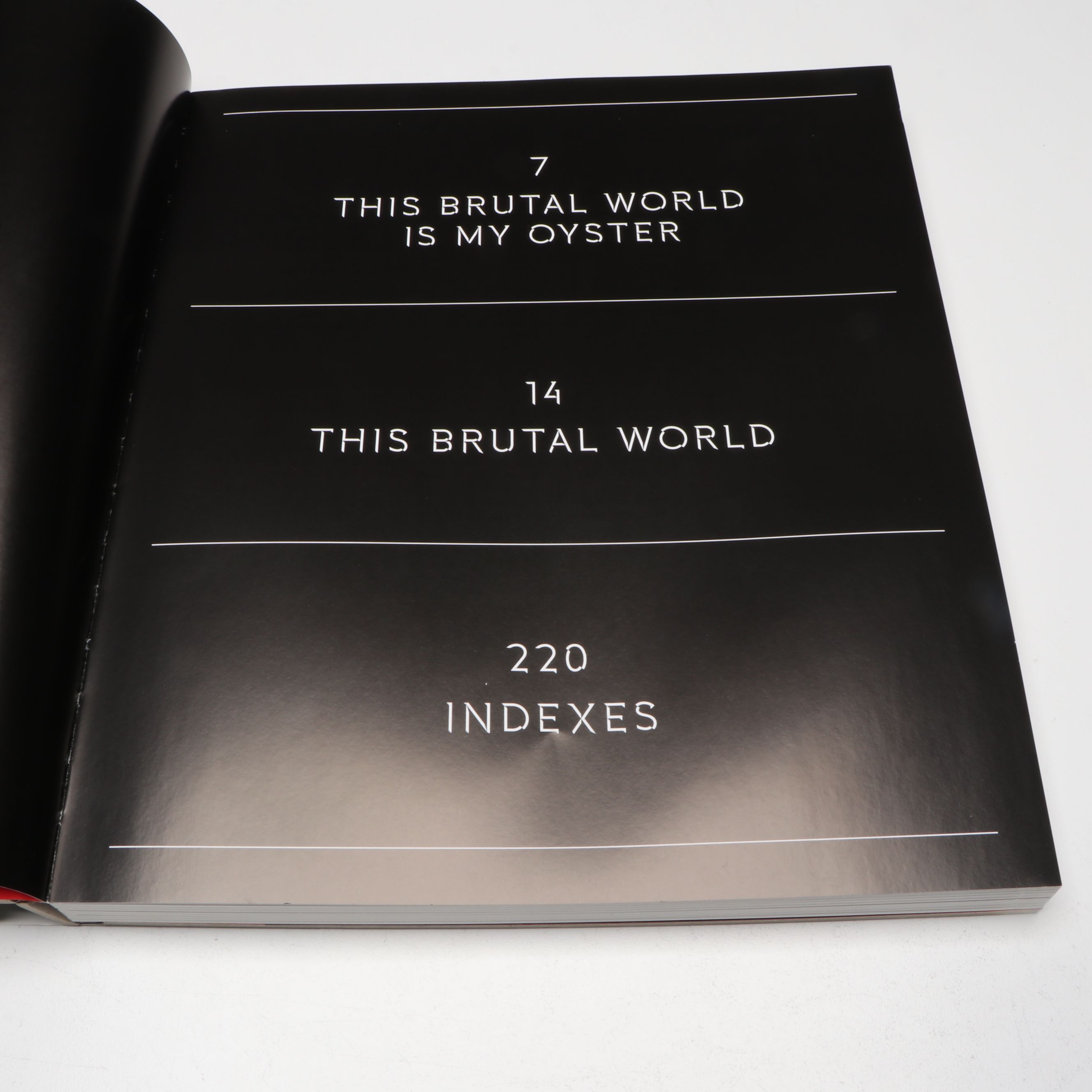 Peter Chadwick "This Brutal World" with "Bauhaus" Architecture Books