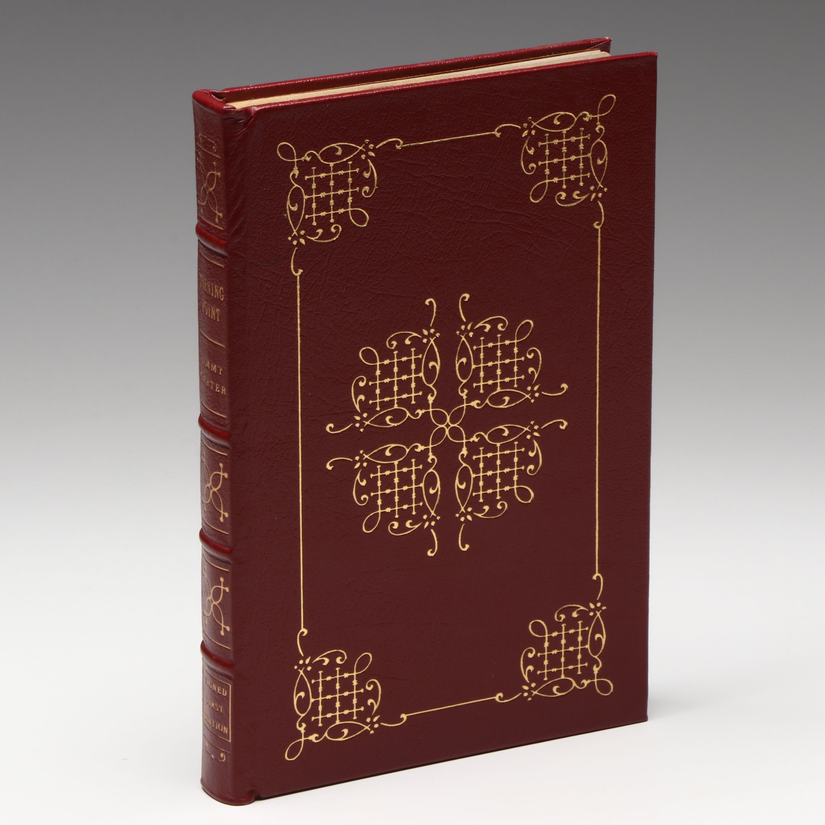 Signed First Edition "Turning Point" by Jimmy Carter, 1992