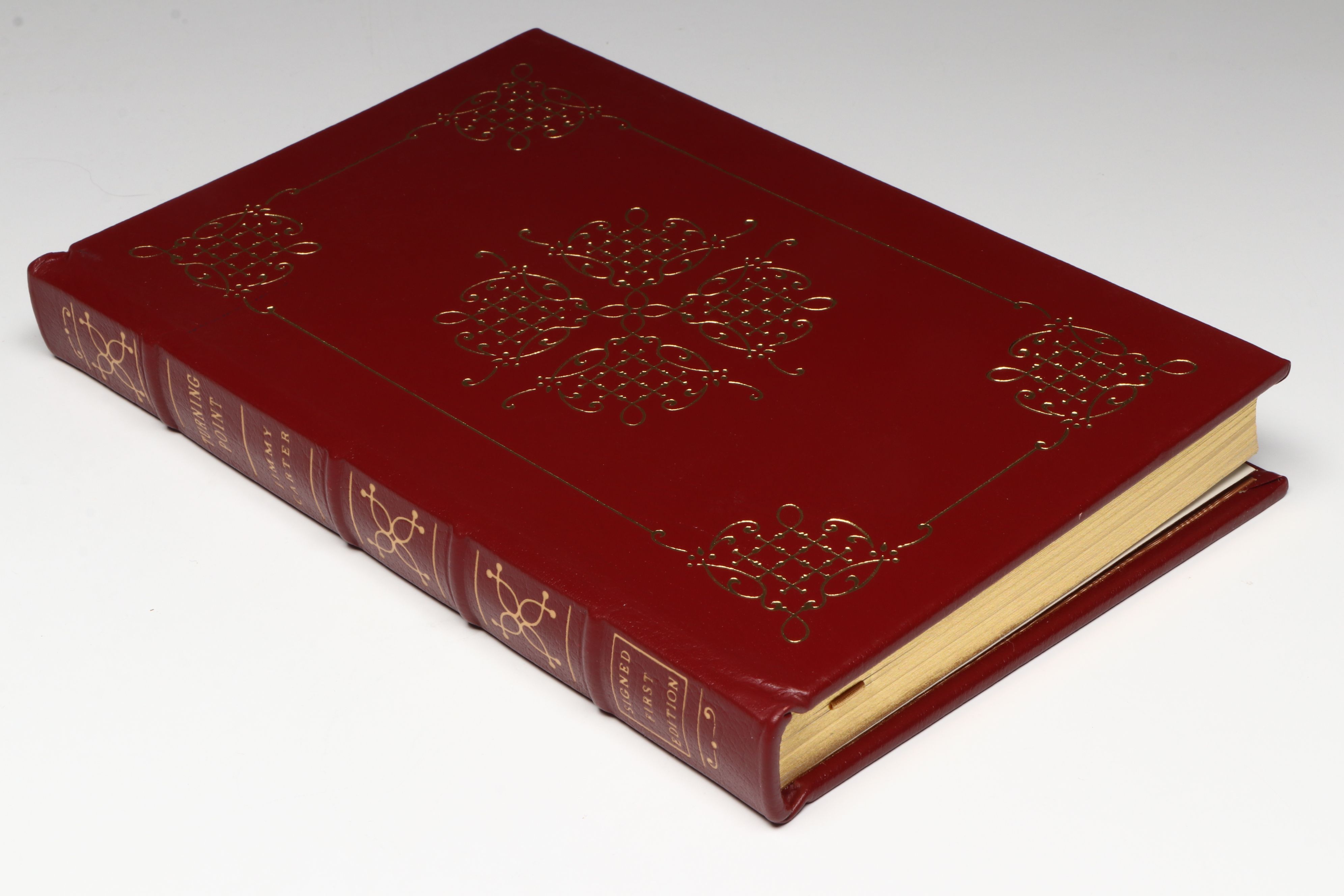 Signed First Edition "Turning Point" by Jimmy Carter, 1992