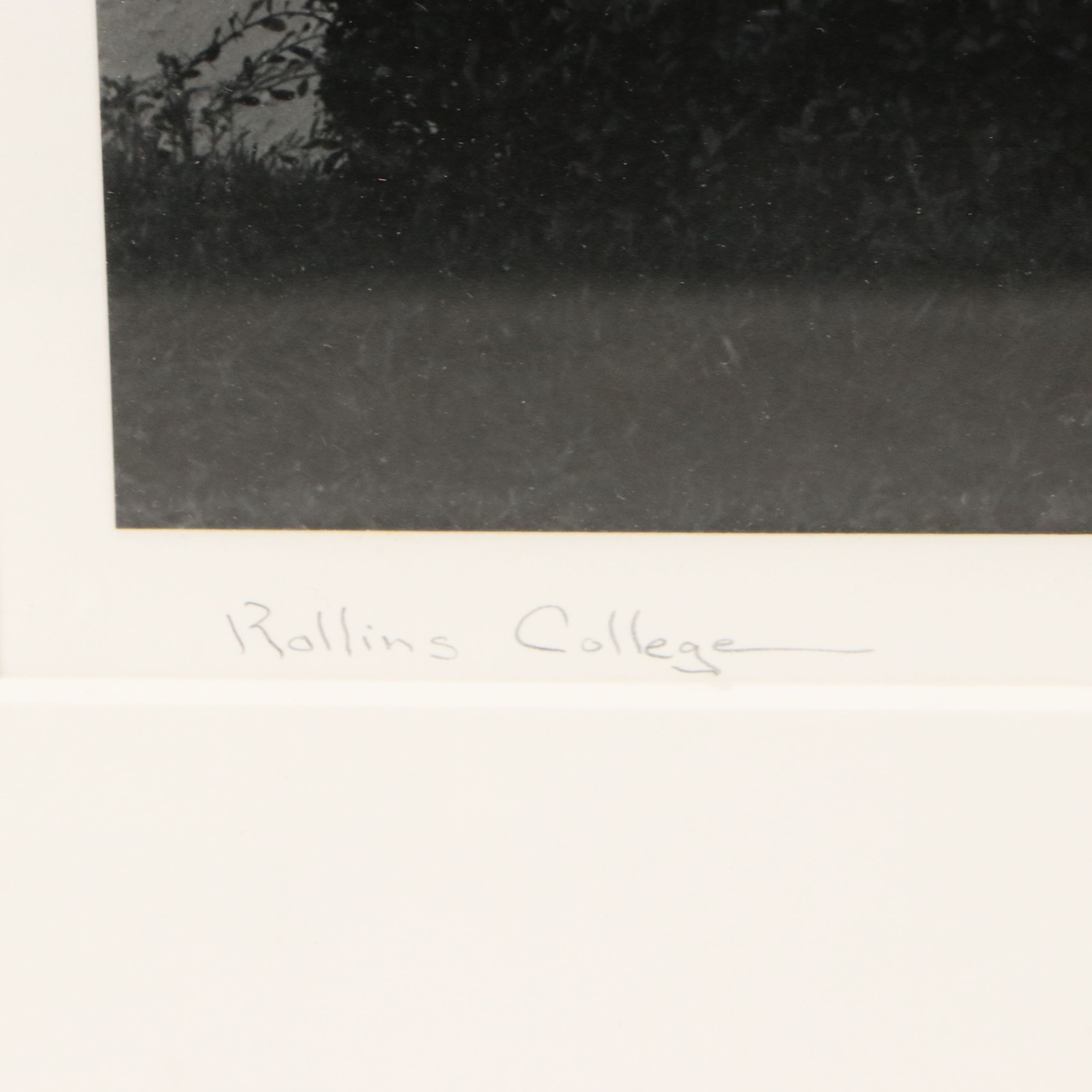 Gary Faye Silver Gelatin Print "Rollins College"