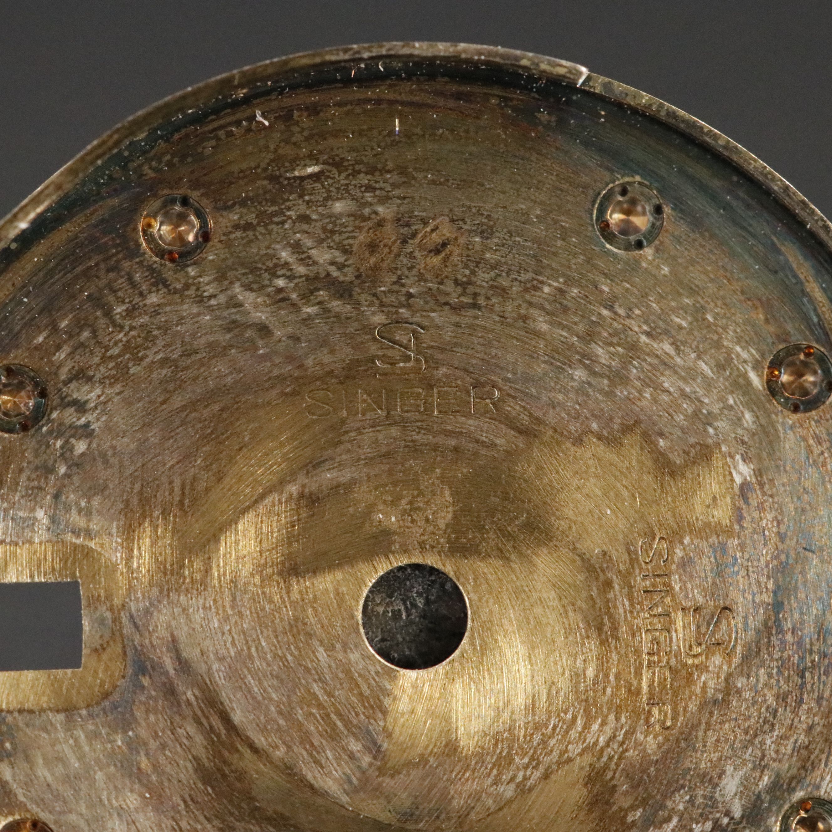 Rolex Singer Signed Datejust Dial Custom Aftermarket Diamond Additions