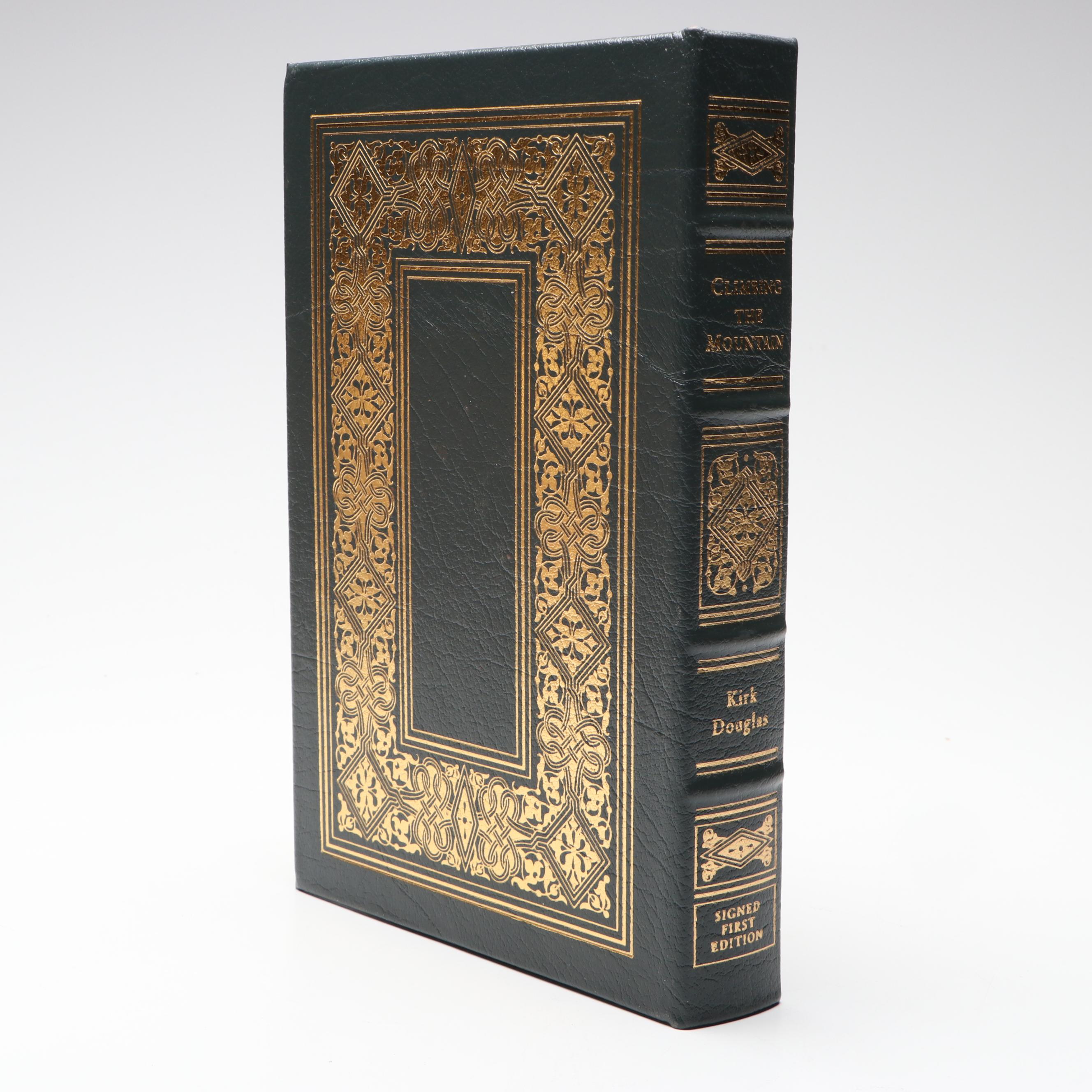 Signed Limited First Edition "Climbing the Mountain" by Kirk Douglas, 1997