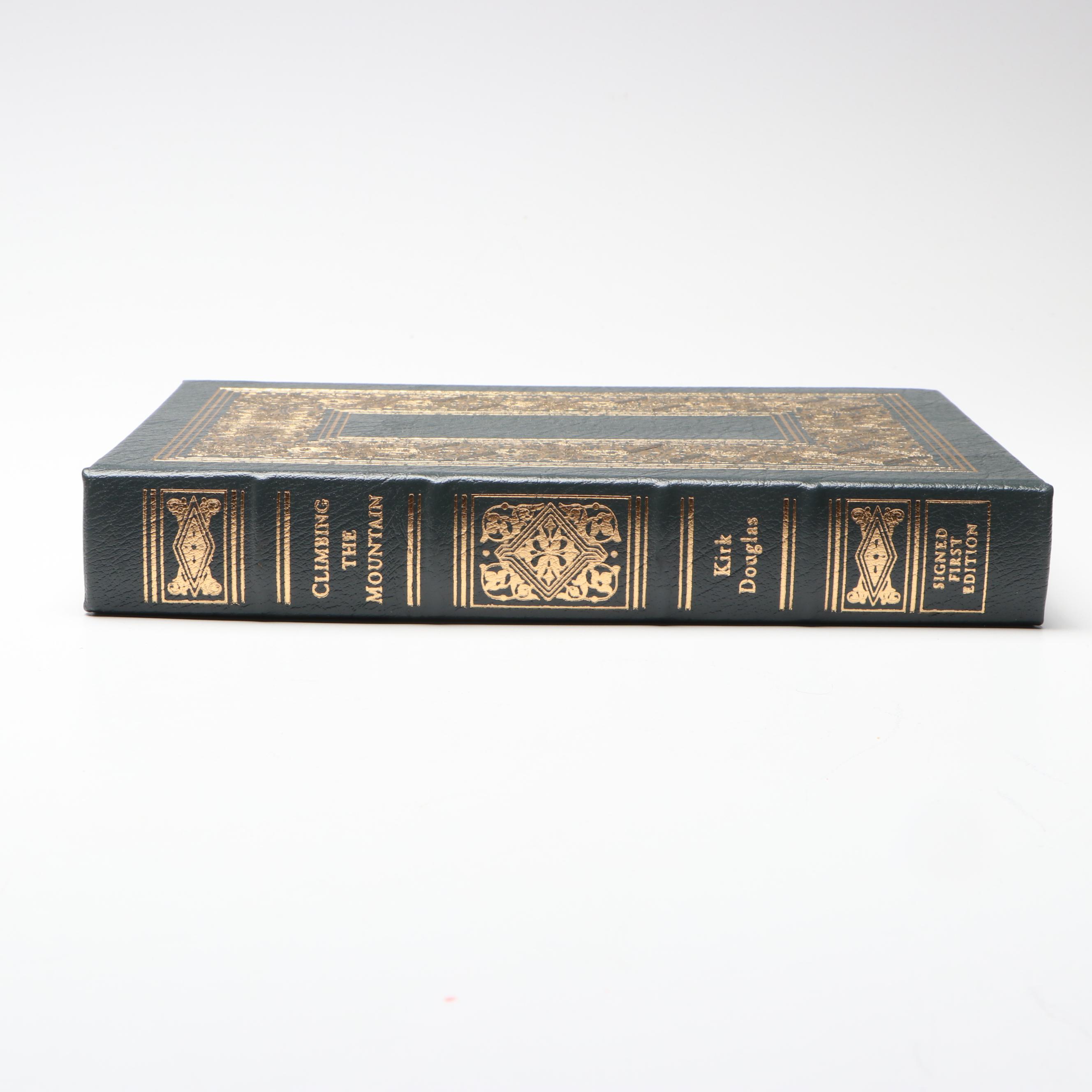 Signed Limited First Edition "Climbing the Mountain" by Kirk Douglas, 1997