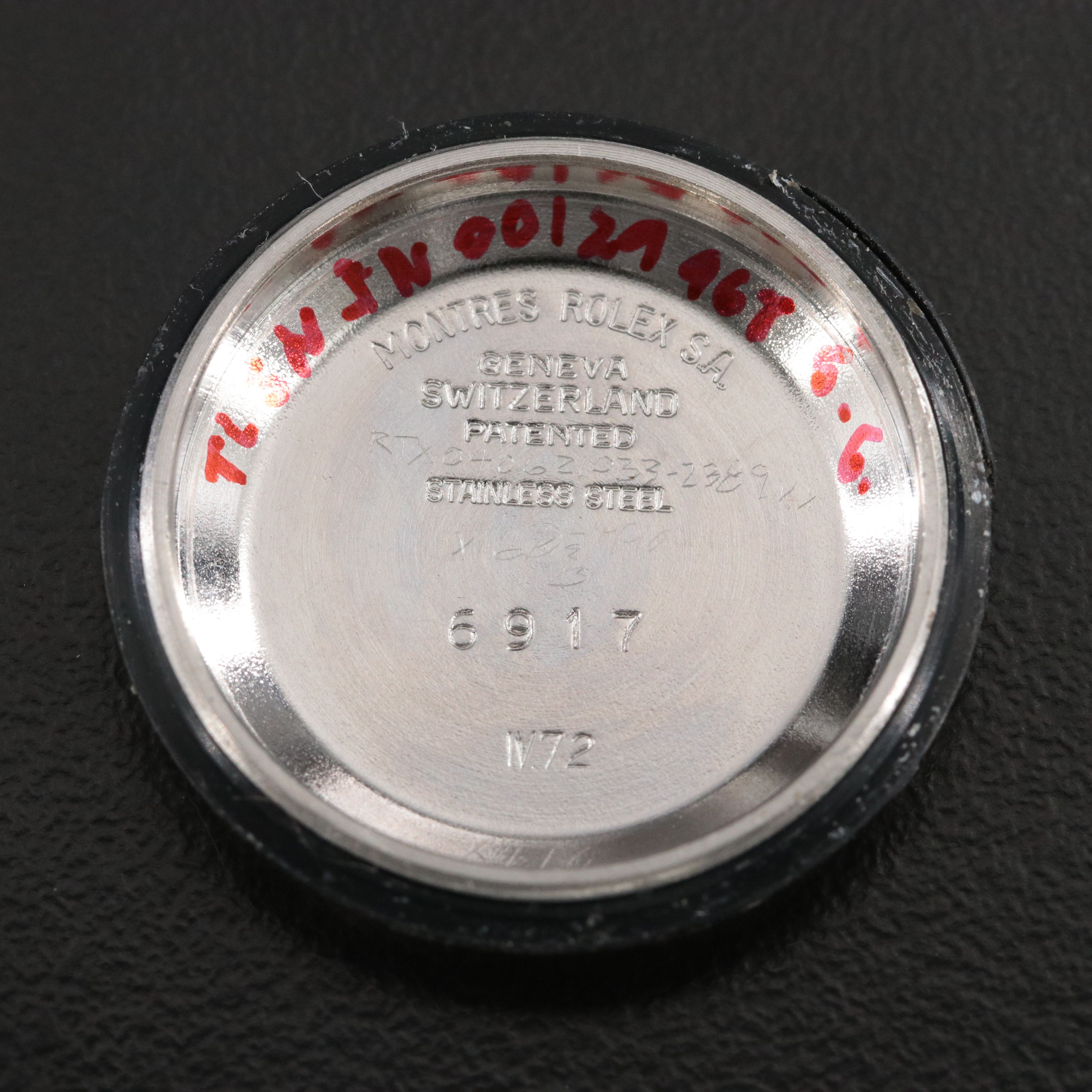 1972 Rolex Sigma Linen Dial Oyster Perpetual Date Watch