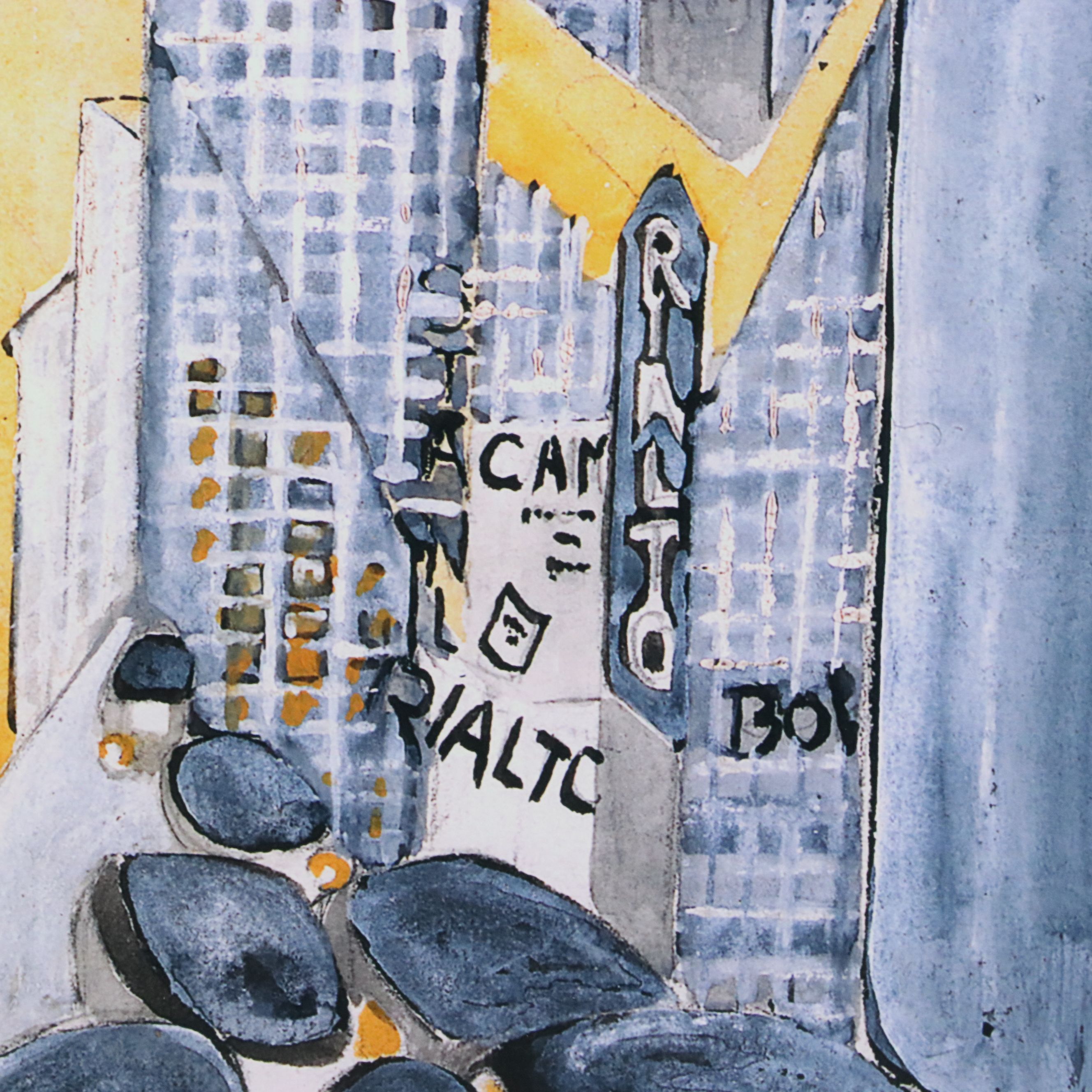 After Zelda Fitzgerald Digital Print "Times Square"