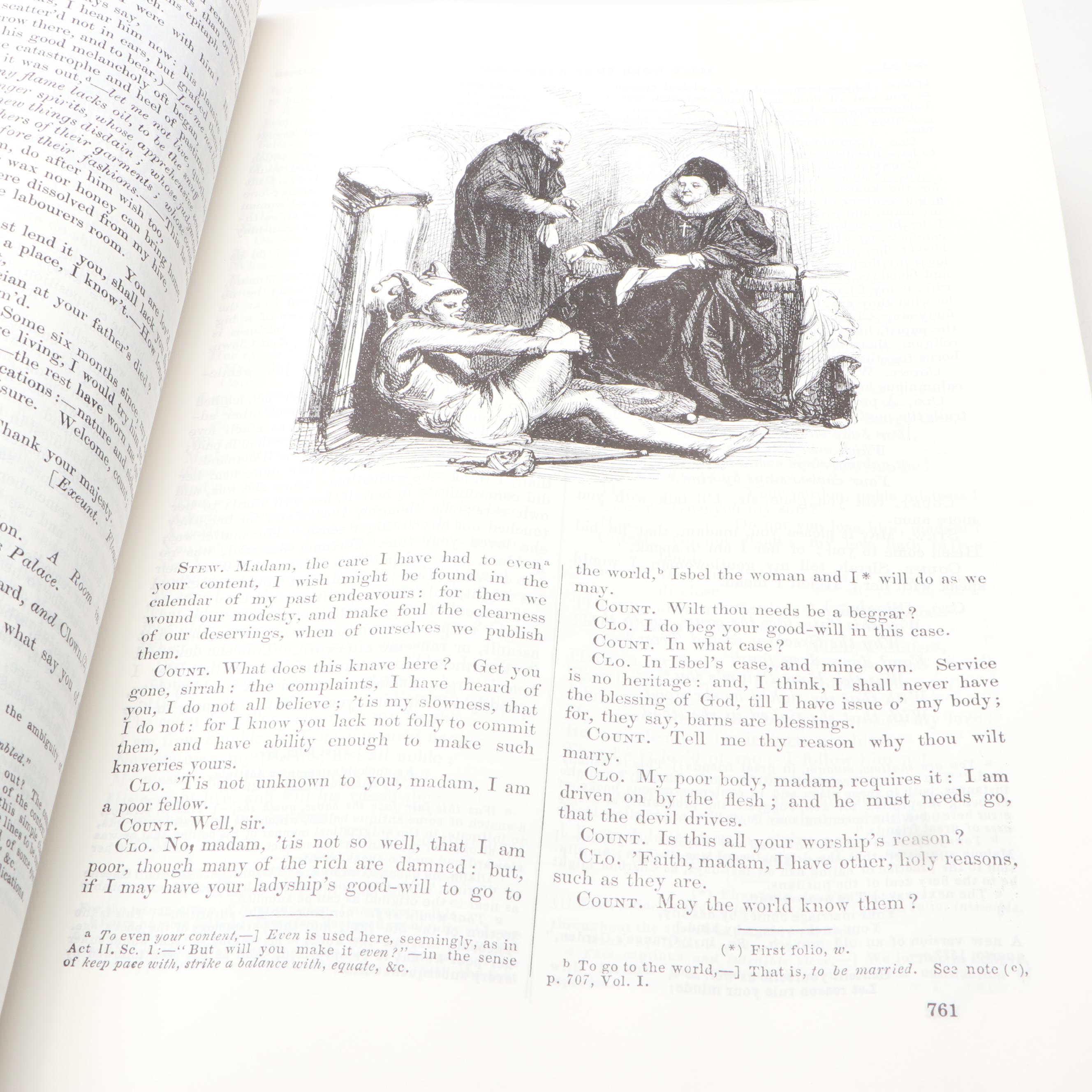 "The Globe Illustrated Shakespeare" Edited by Howard Staunton, 1983