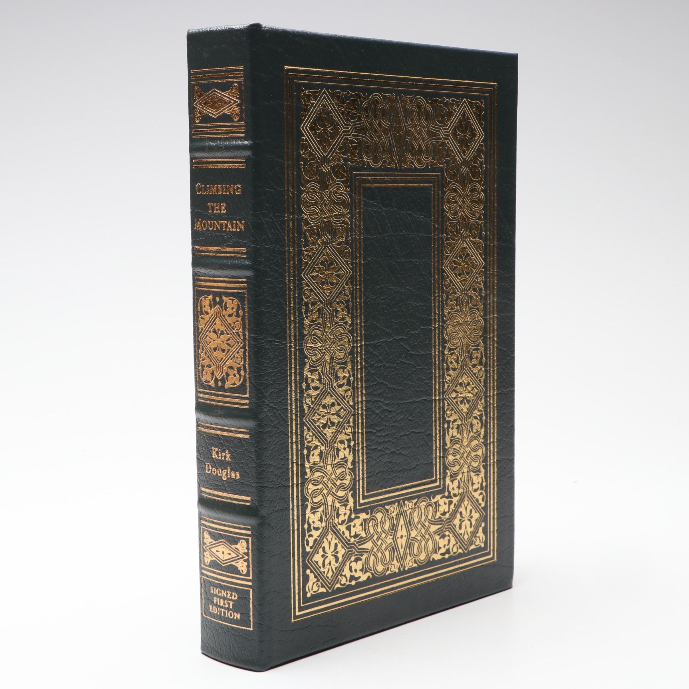 Signed Limited First Edition "Climbing the Mountain" by Kirk Douglas, 1997