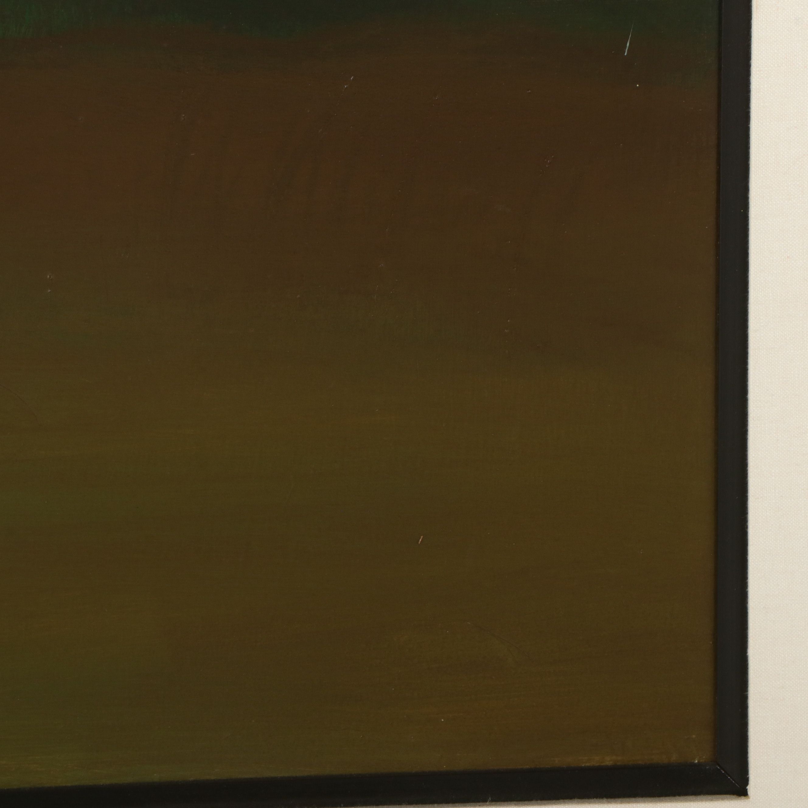 Large-Scale Dense Landscape Oil Painting with Palm Tree