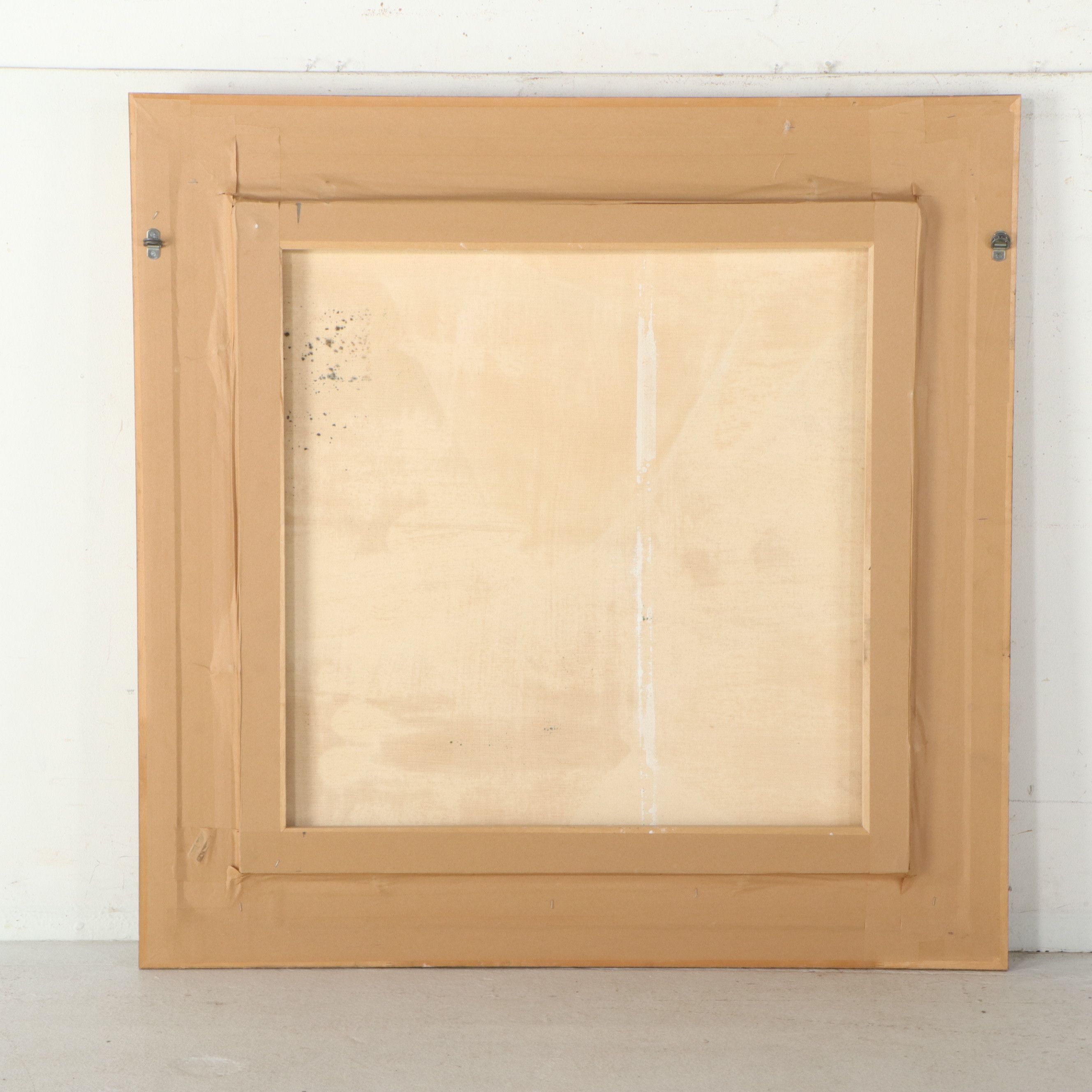 Large-Scale Dense Landscape Oil Painting with Palm Tree