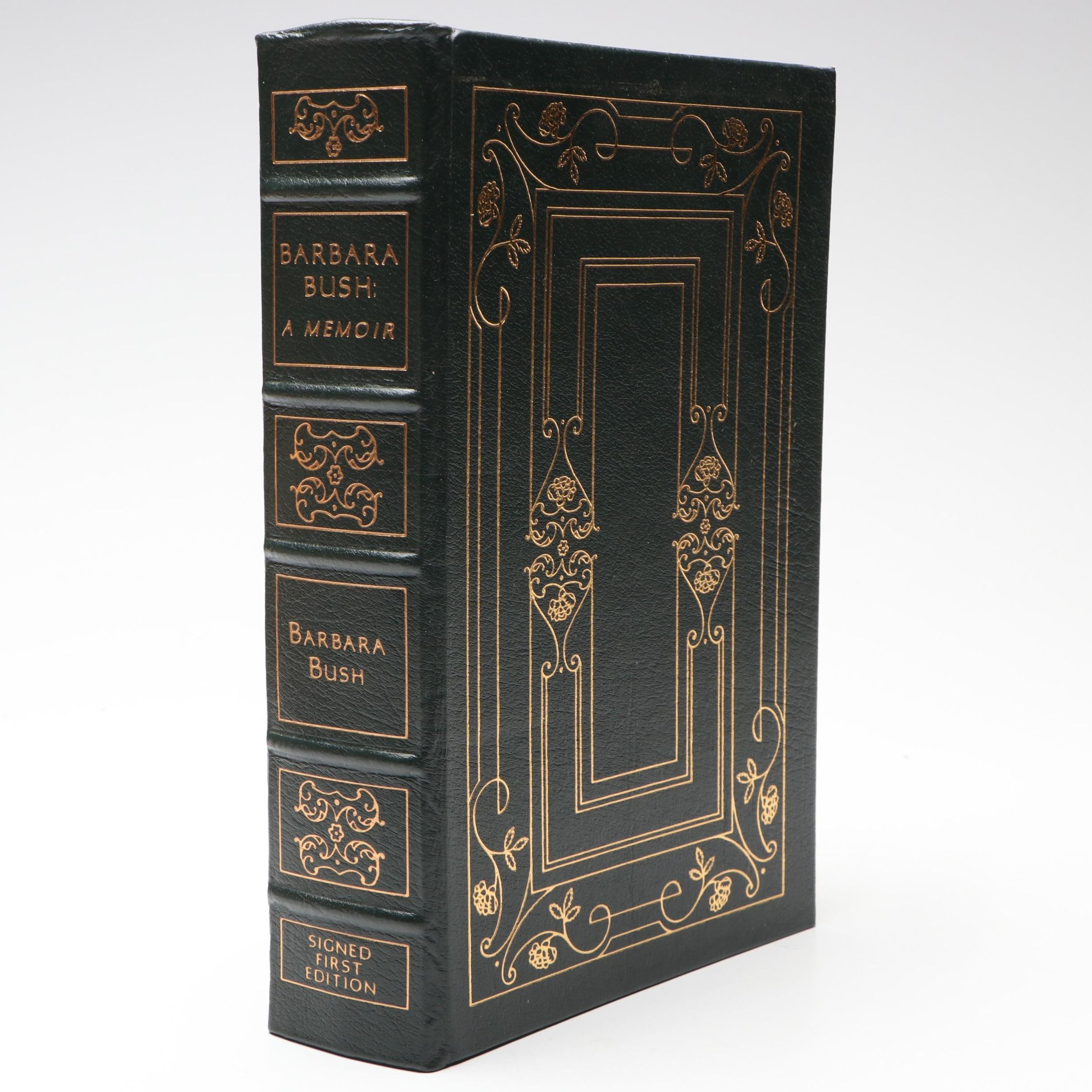 Signed First Edition "Barbara Bush: A Memoir" by Barbara Bush, 1994