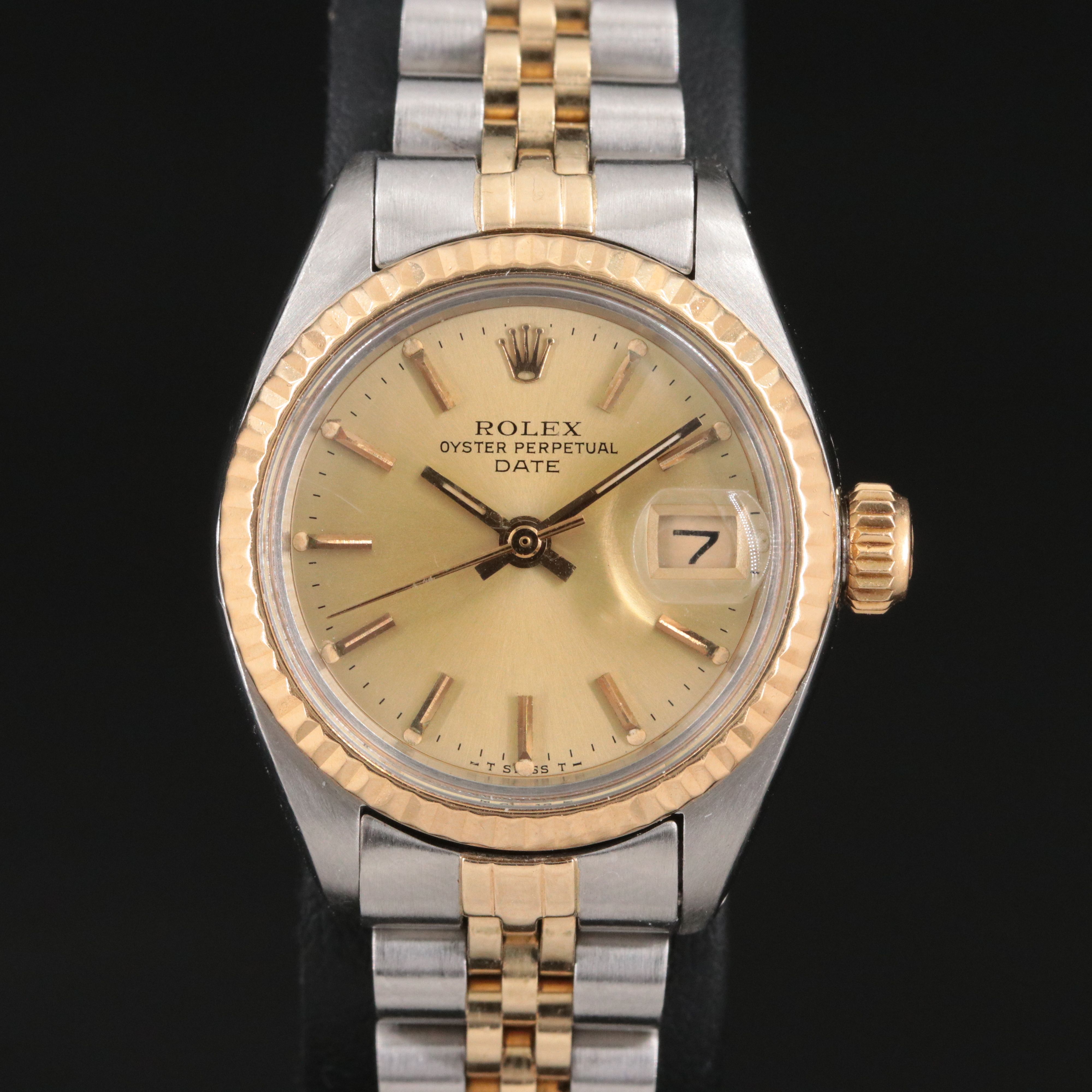 Rolex Oyster Perpetual Date 6917 Vintage Watch c.1981