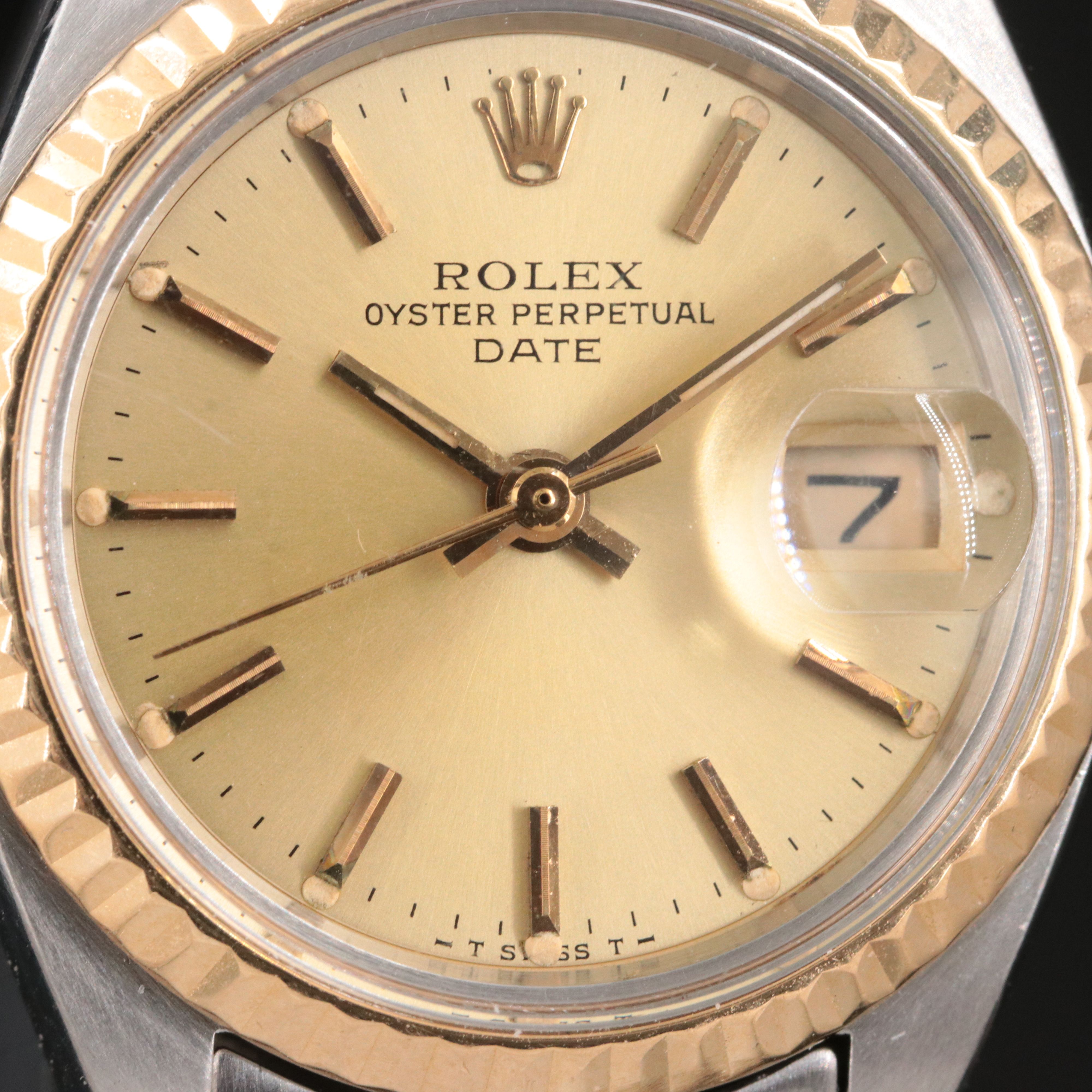 Rolex Oyster Perpetual Date 6917 Vintage Watch c.1981