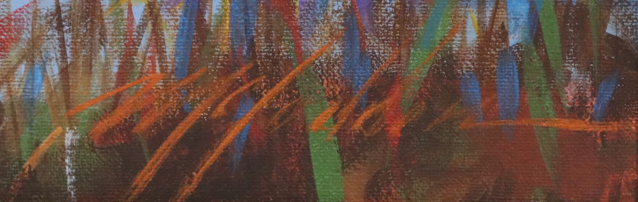 Large-Scale Florida Marsh Landscape Oil Painting