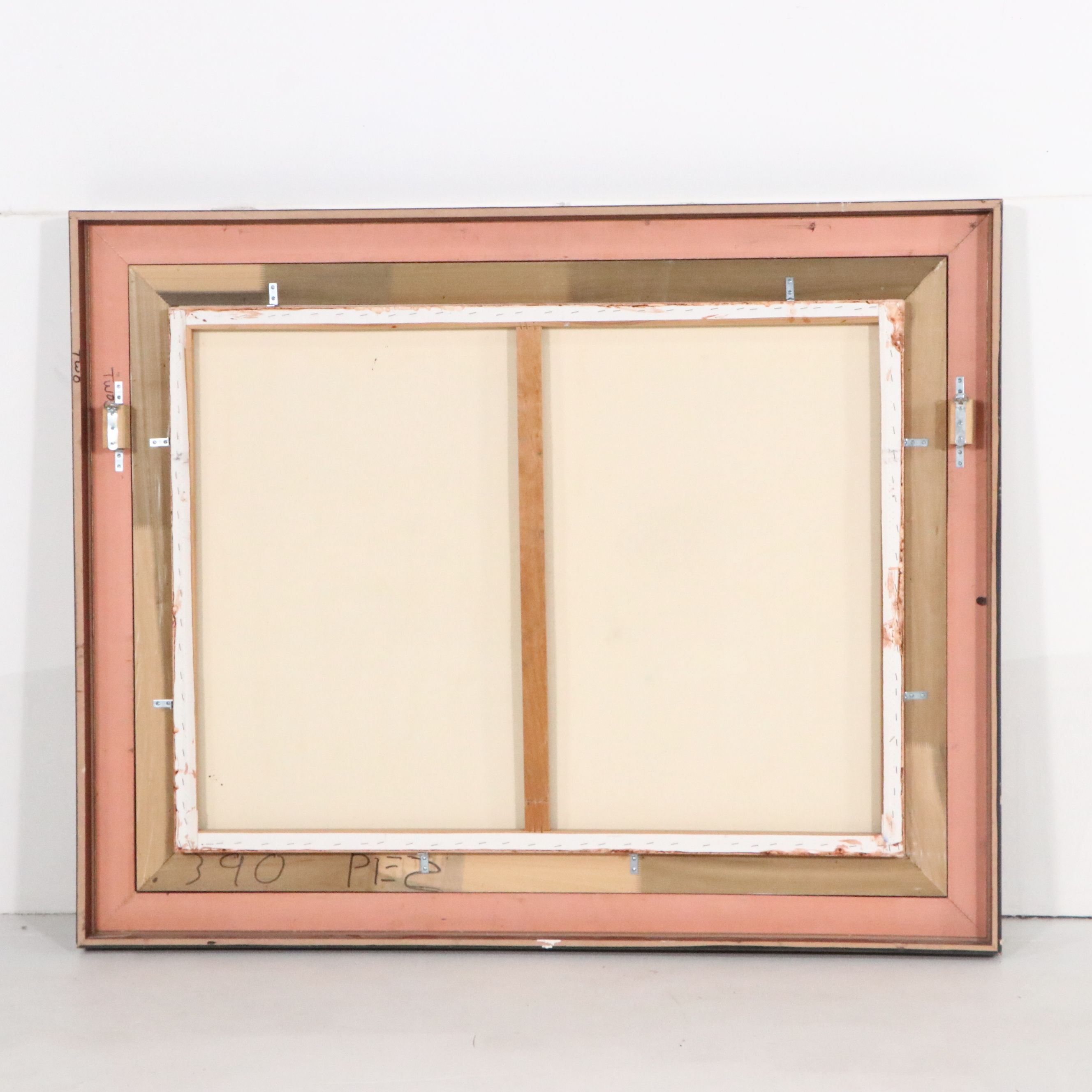 Large-Scale Florida Marsh Landscape Oil Painting