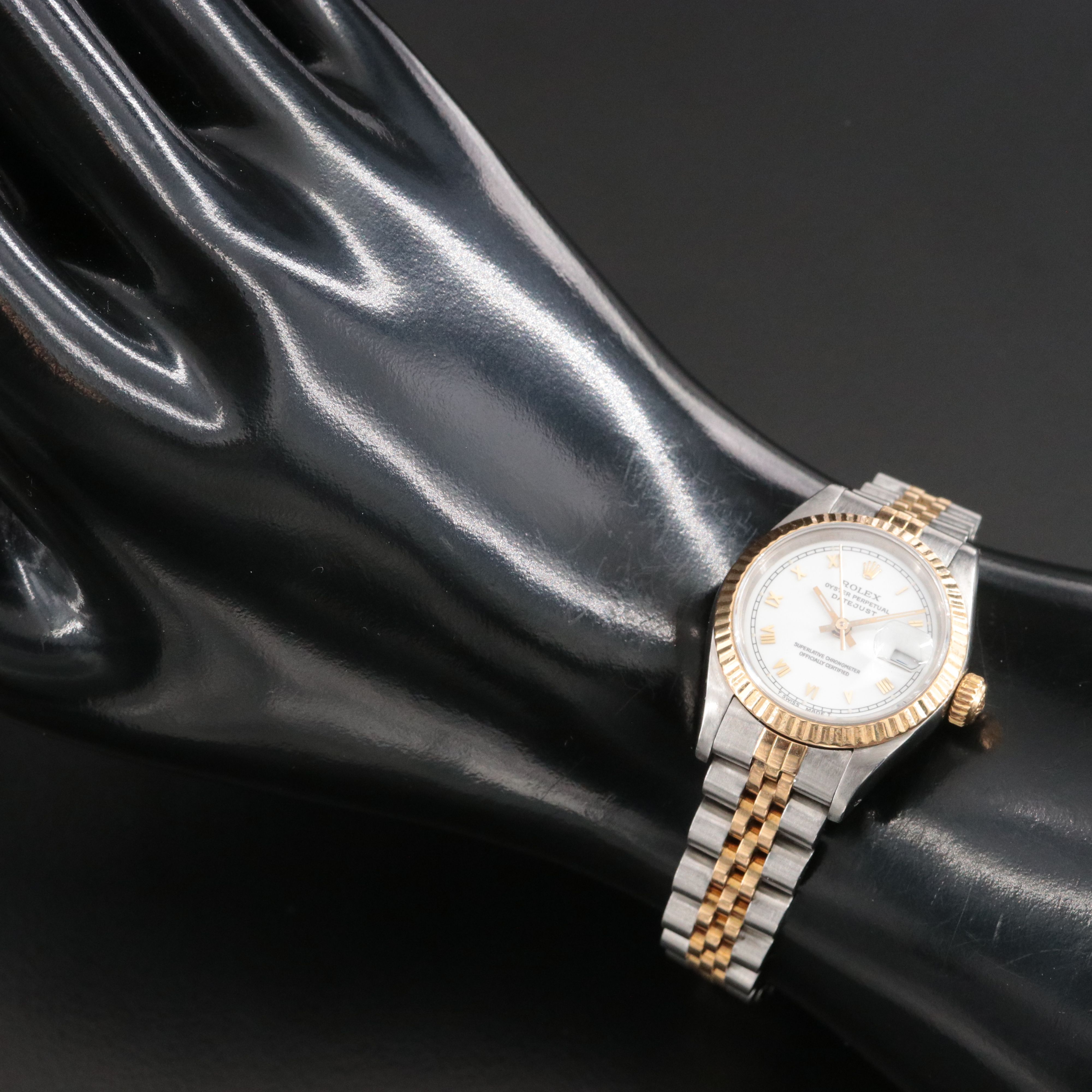 Rolex Datejust Rolesor 69173 Vintage Watch c.1987