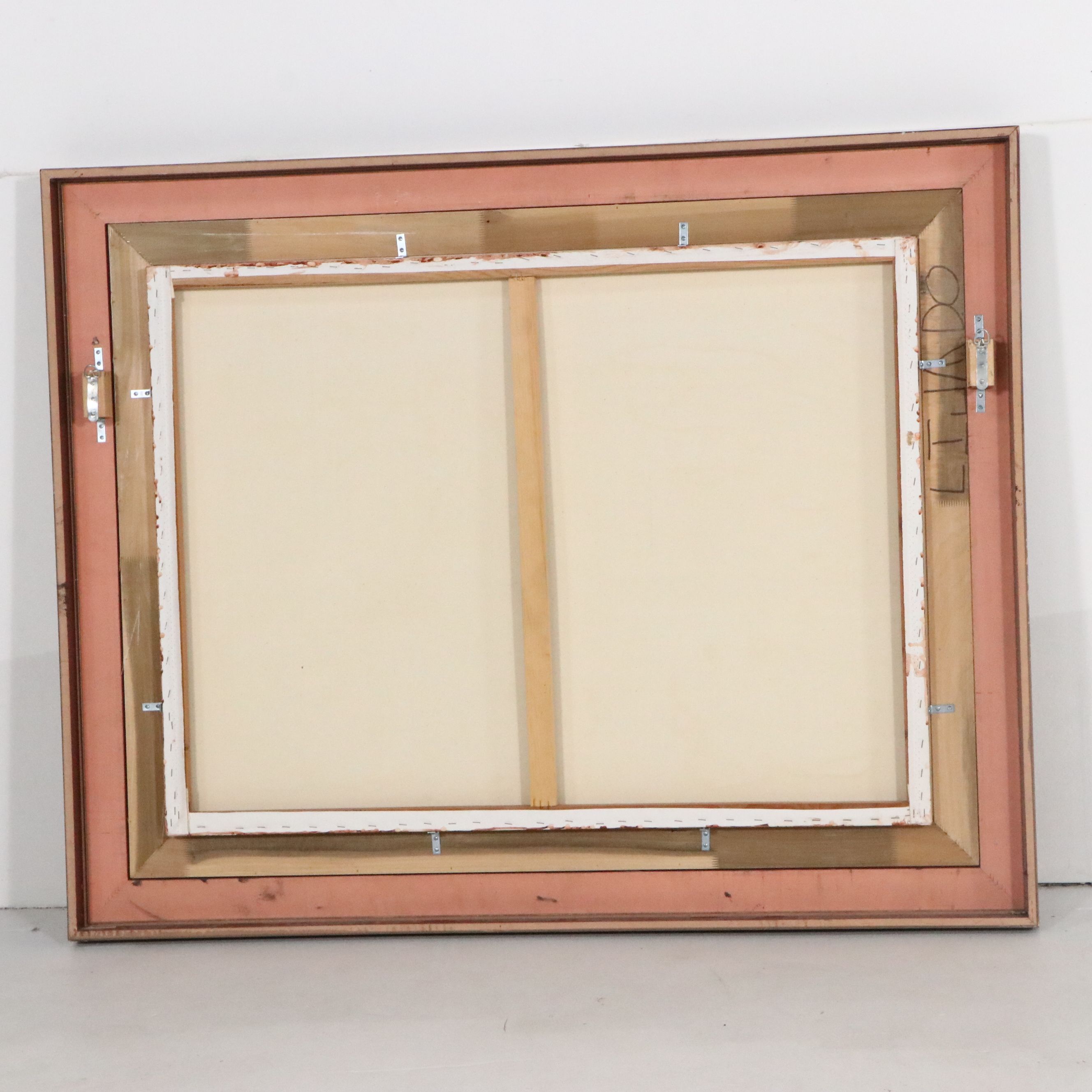 Large-Scale Florida Marsh Landscape Oil Painting