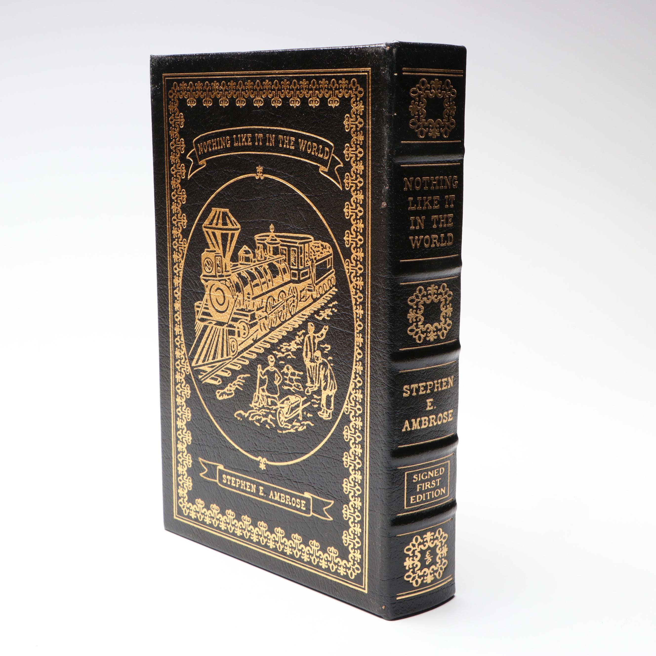 Signed First Edition "Nothing Like It in the World" by Stephen E. Ambrose, 2000