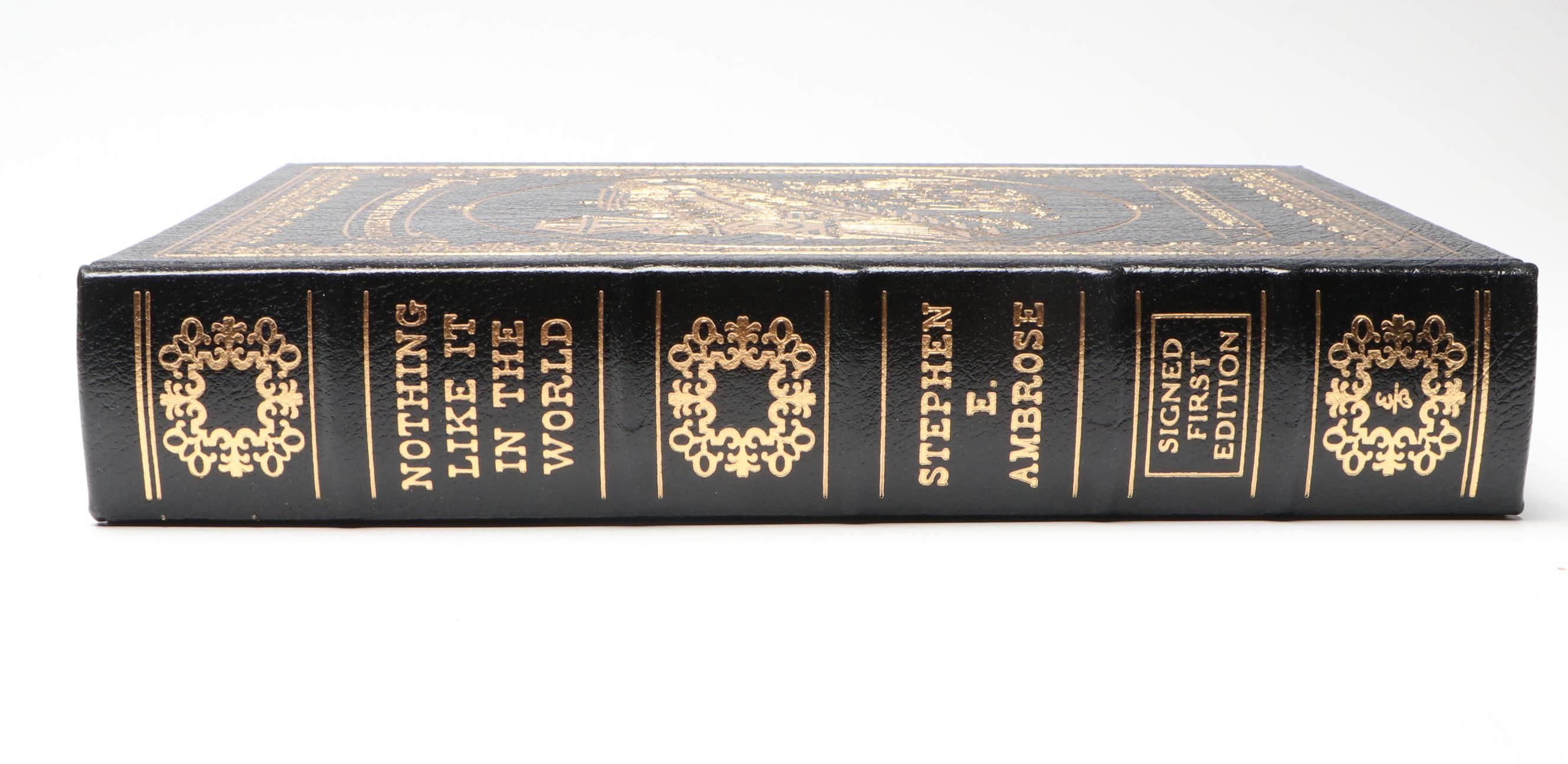 Signed First Edition "Nothing Like It in the World" by Stephen E. Ambrose, 2000