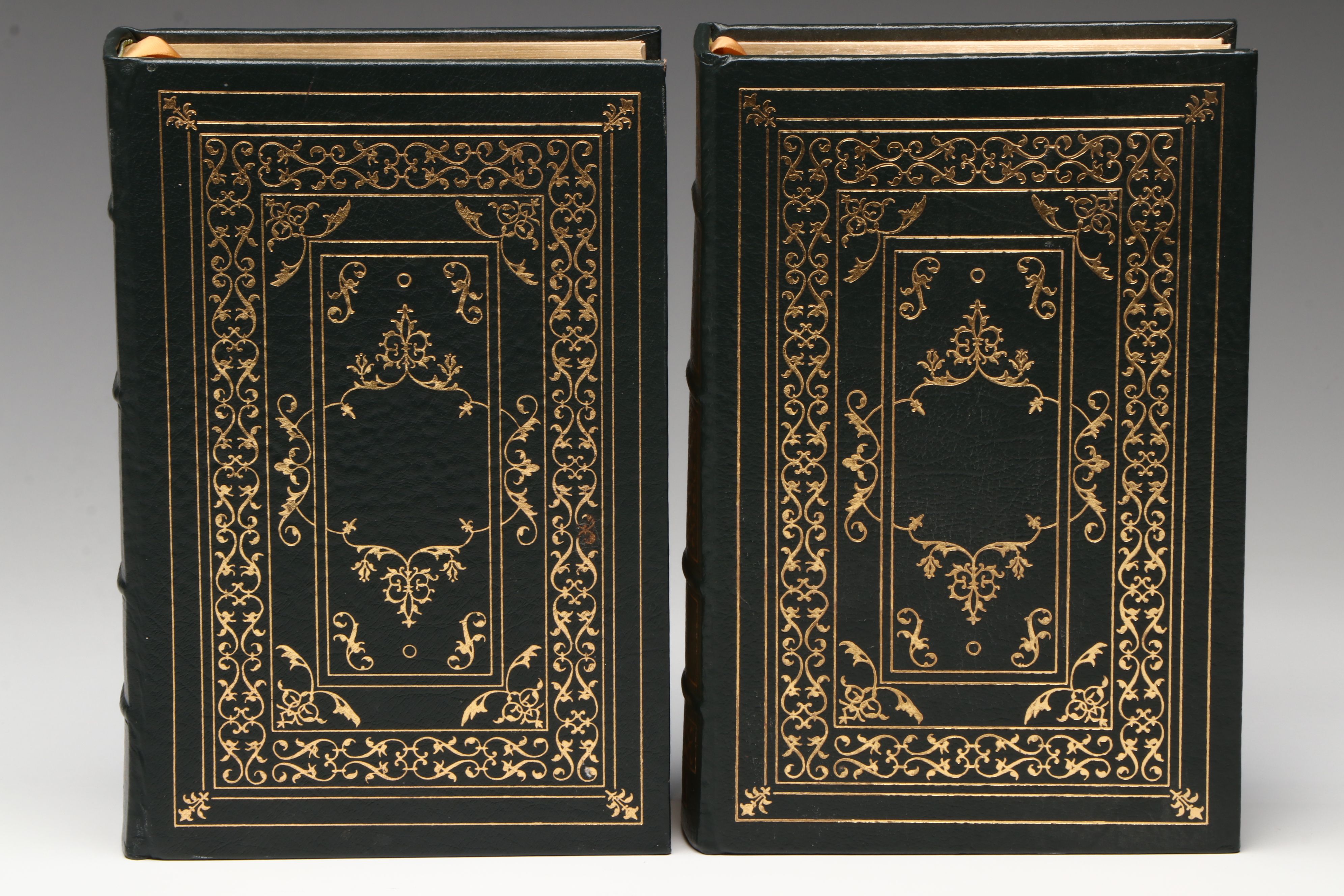 Signed First Edition "The Book of Virtues" and "The Moral Compass" by W. Bennett