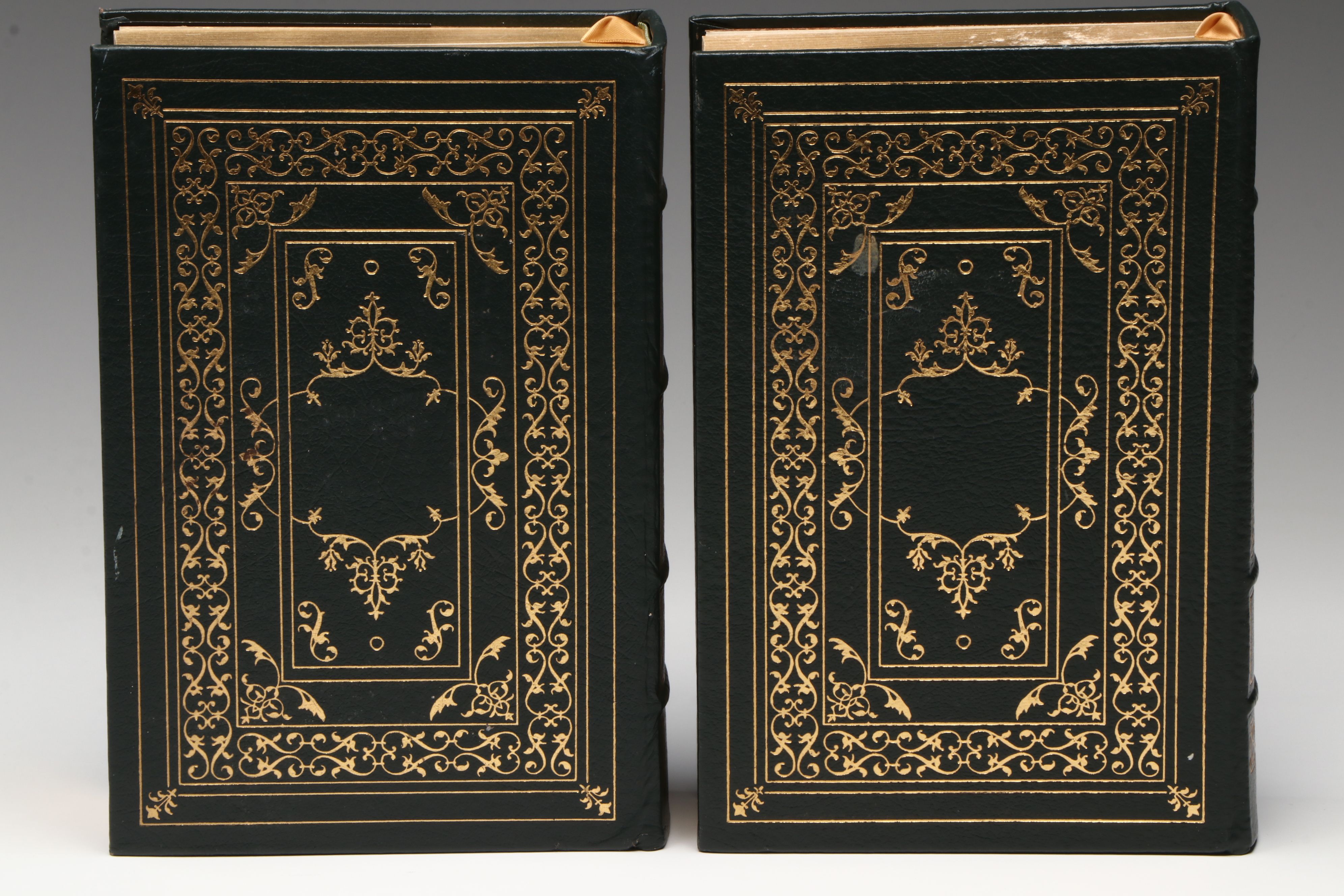 Signed First Edition "The Book of Virtues" and "The Moral Compass" by W. Bennett