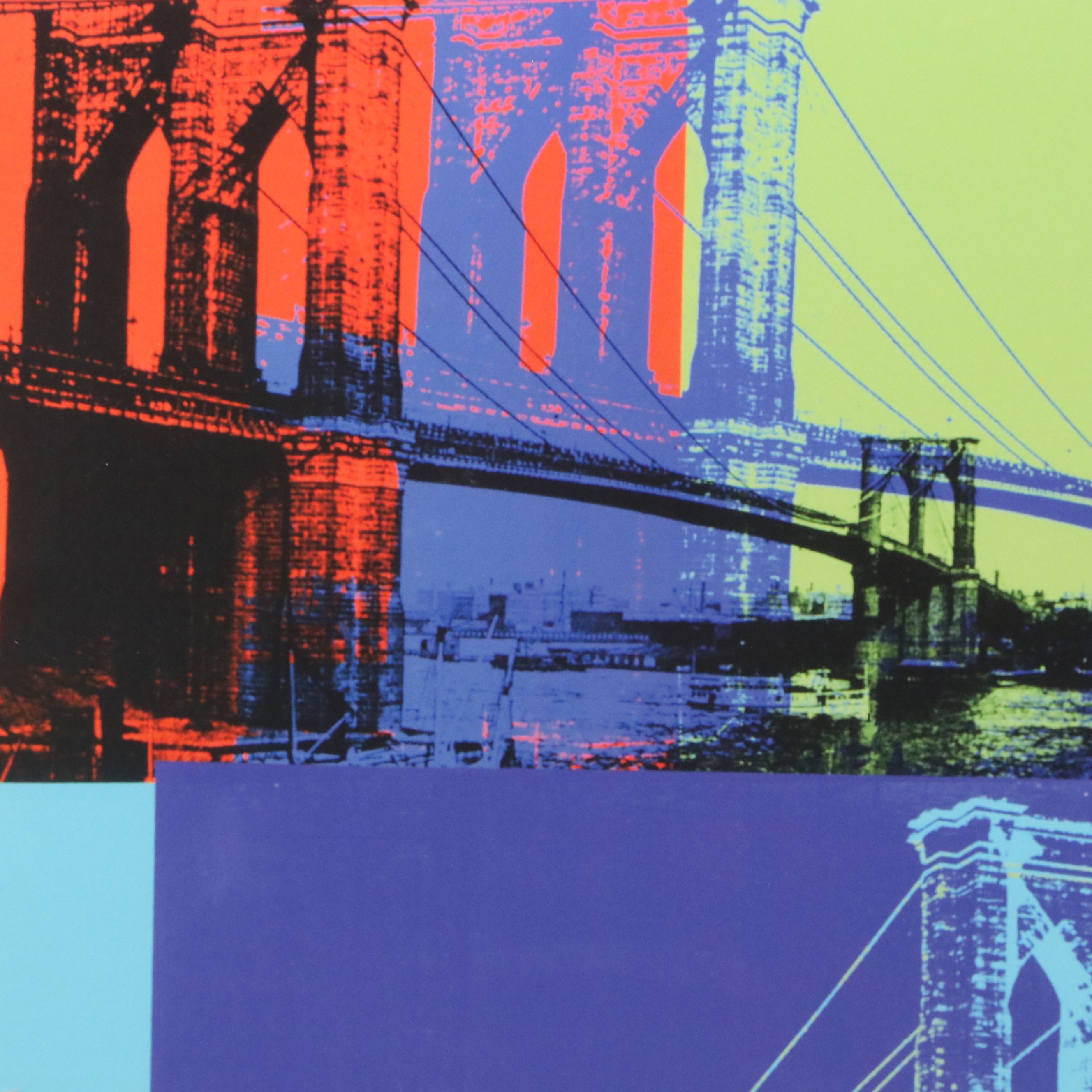 After Andy Warhol Giclée "Brooklyn Bridge"