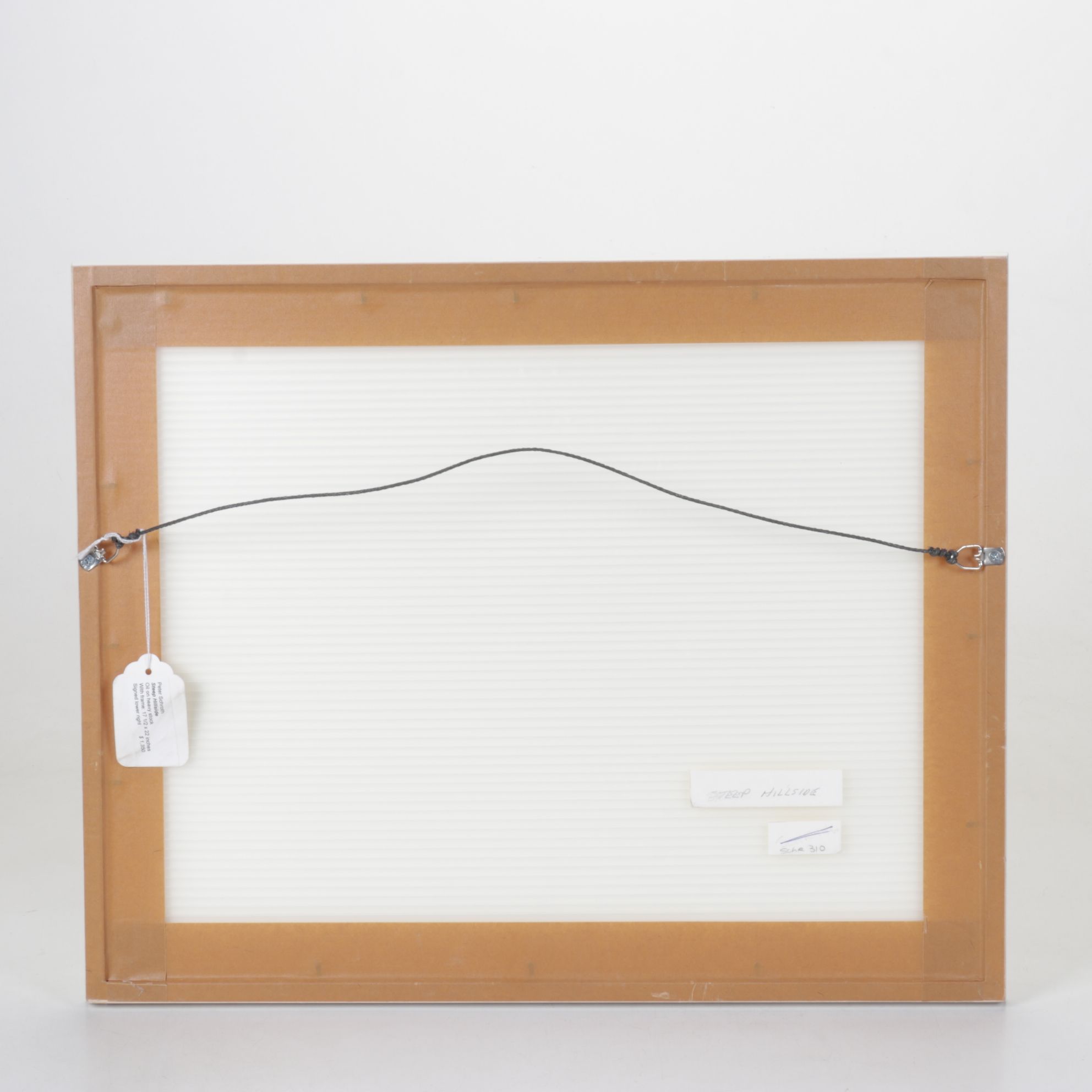 Peter Schroth Oil Painting "Steep Hillside", 2000