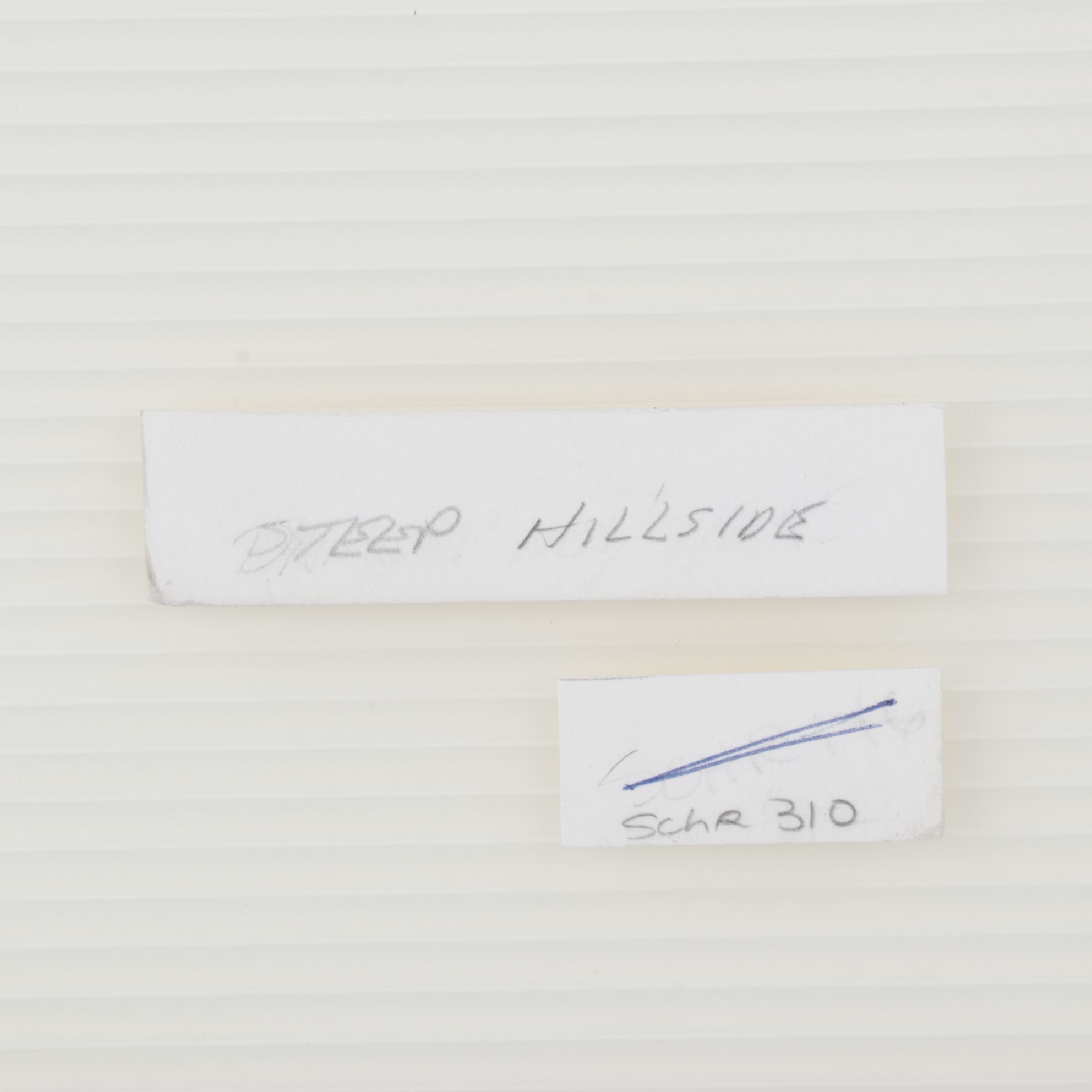 Peter Schroth Oil Painting "Steep Hillside", 2000