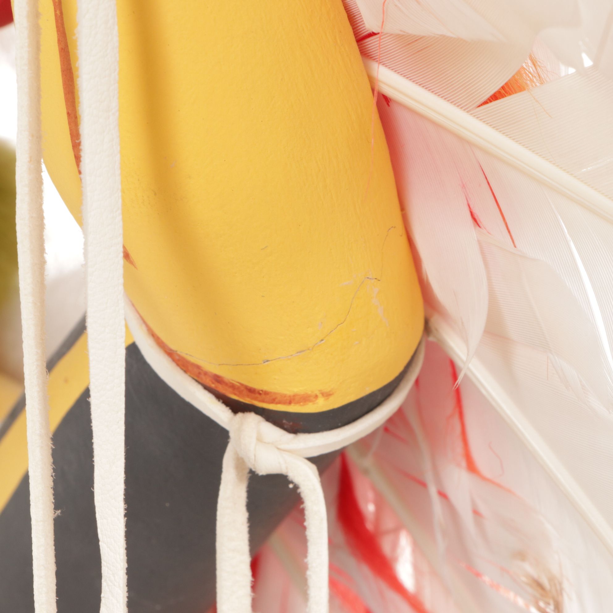 Signed Hand-Crafted "Eagle Dancer" Cottonwood Kachina Figure