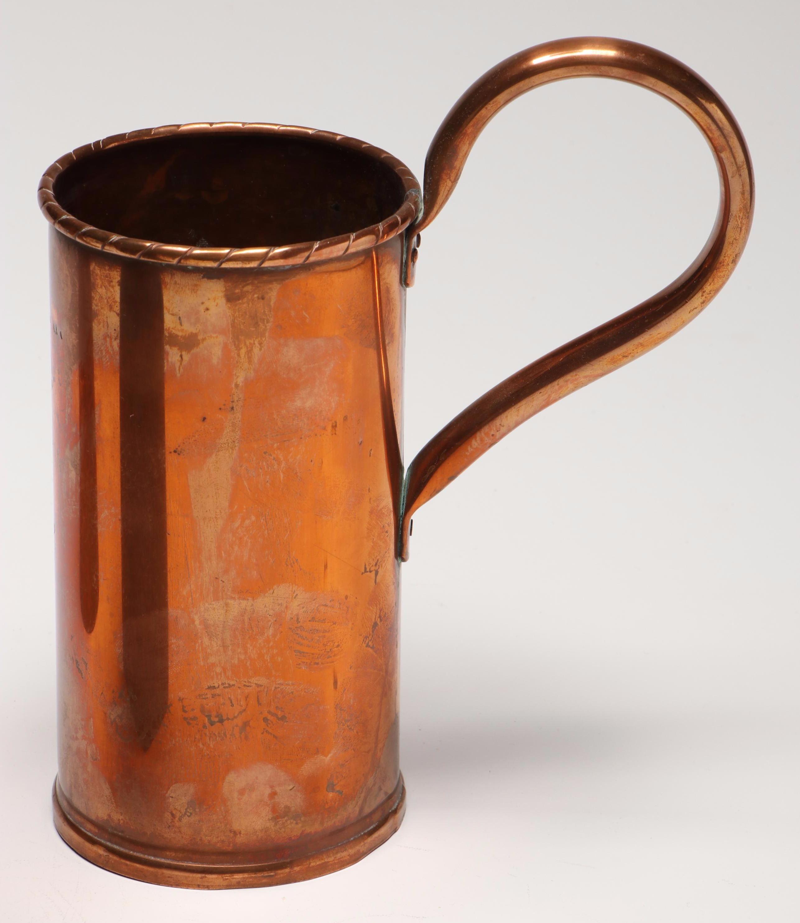 Norwegian and Other Copper Vases, Planters and Wind Chime