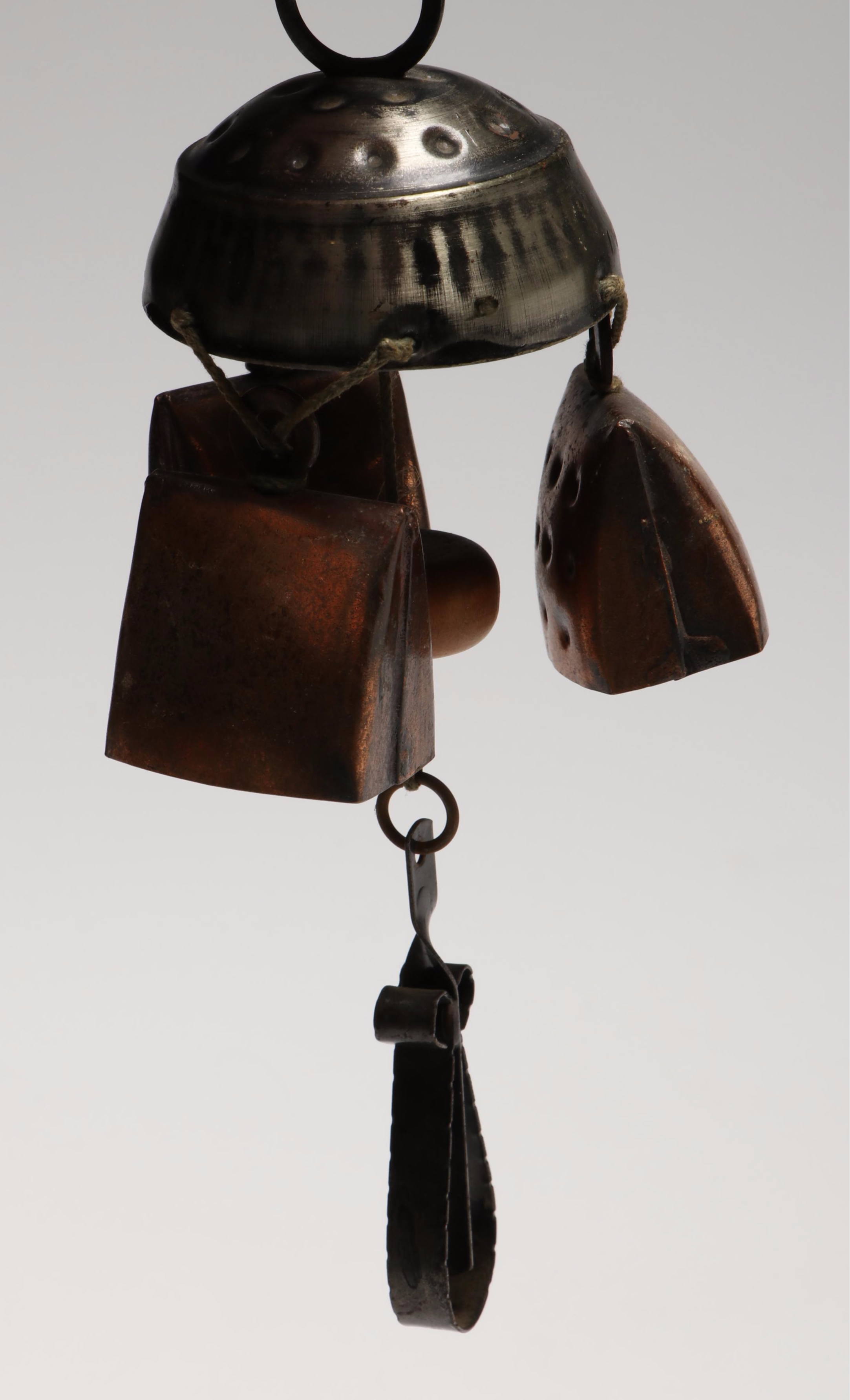 Norwegian and Other Copper Vases, Planters and Wind Chime