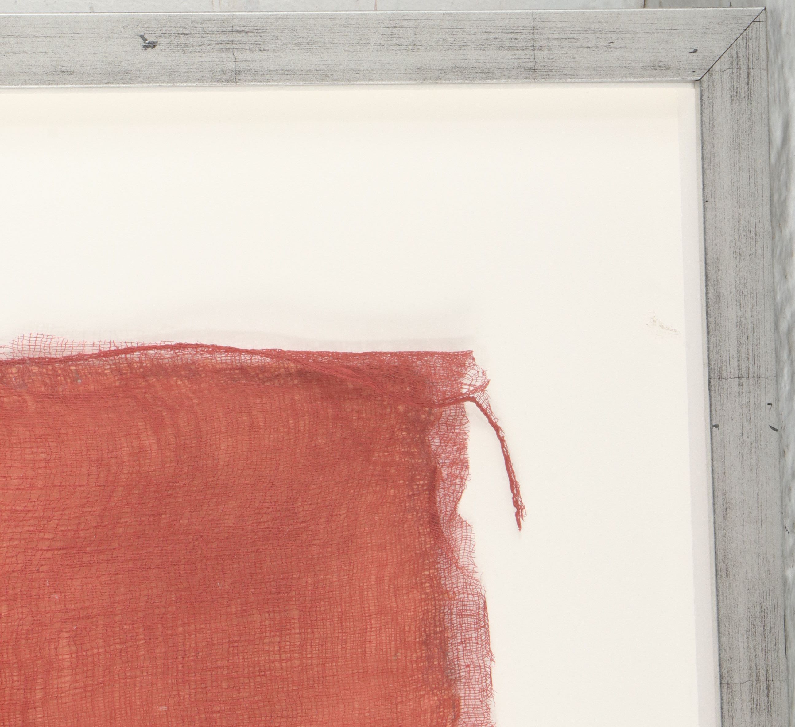 Handmade Madder-Dyed Loose Weave Fabric Panels