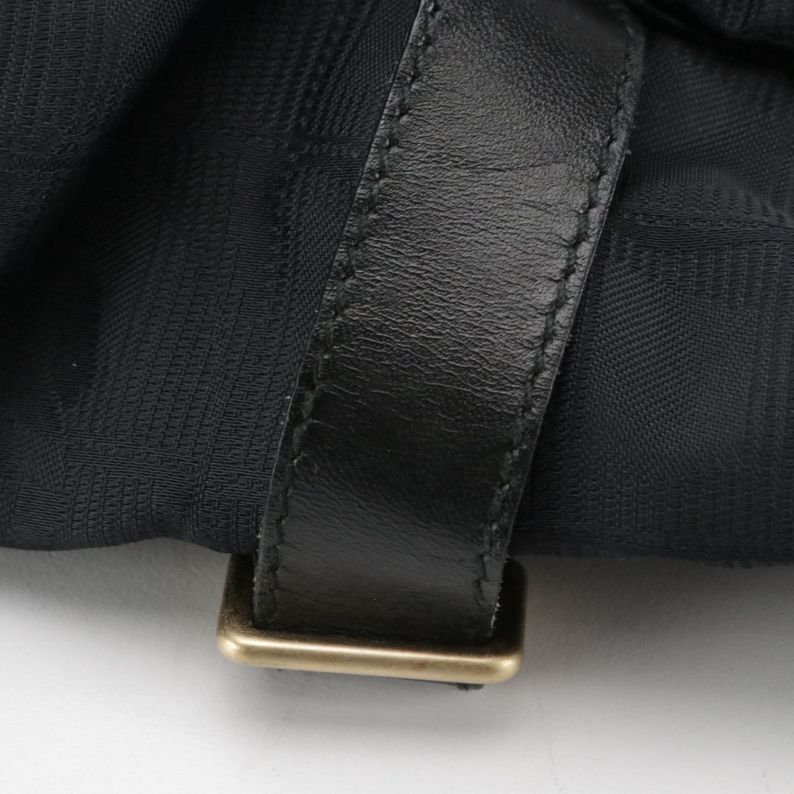 Chanel Large Travel Ligne Zip Tote in Black Nylon Jacquard and Leather Trim