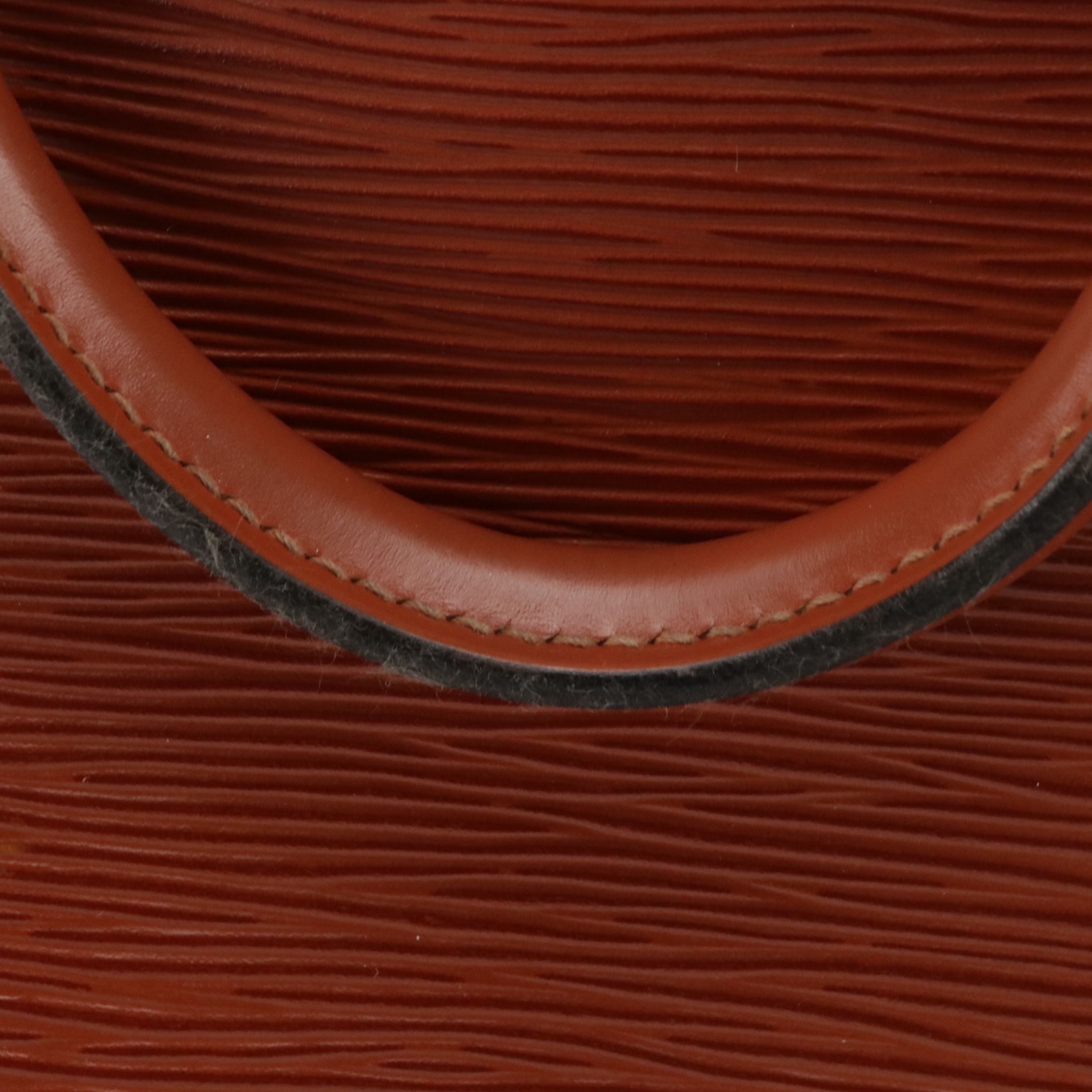 Louis Vuitton Alma PM Handbag in Cipango Gold Epi and Smooth Leather