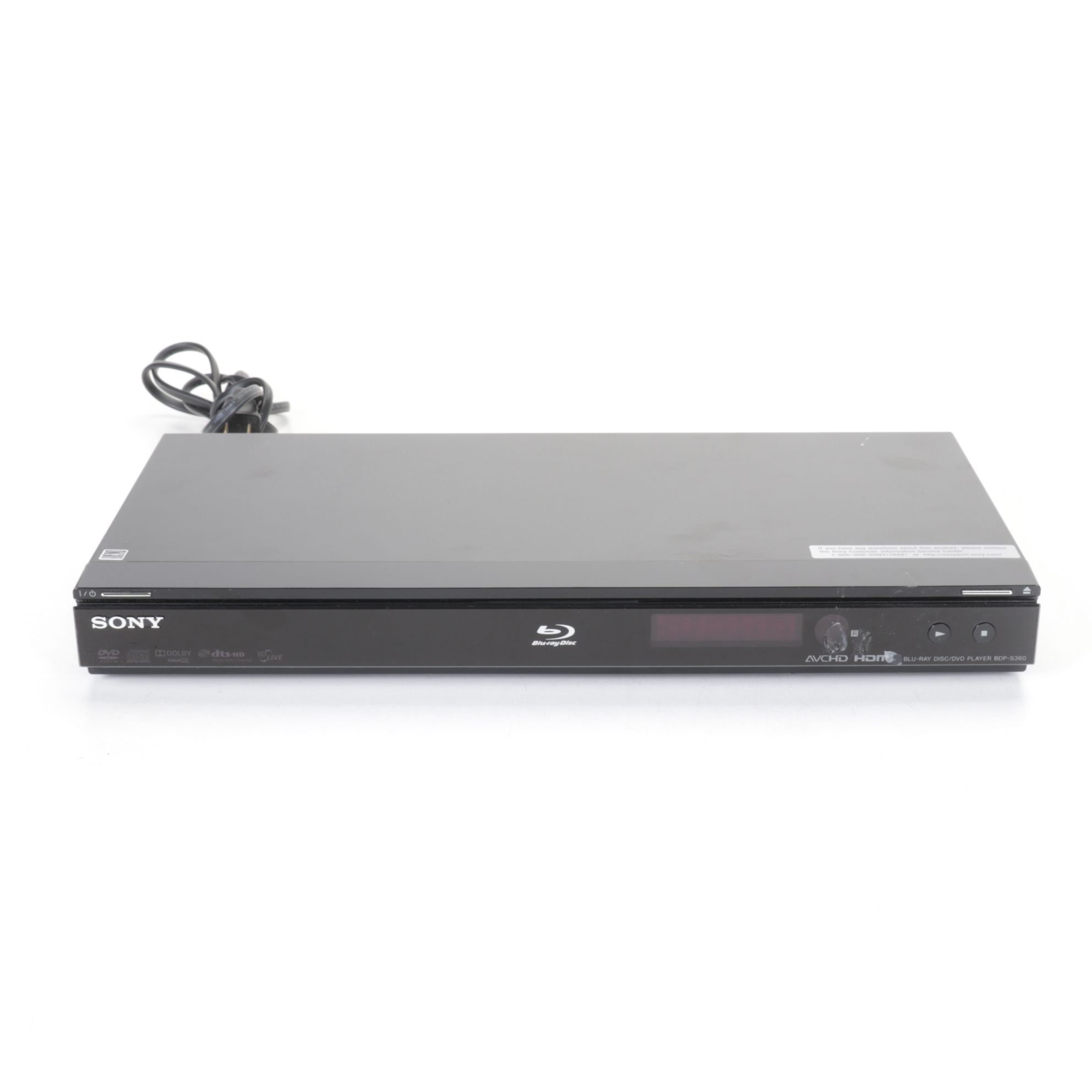 Sony 5-Disc CD Changer and Blu-Ray Player