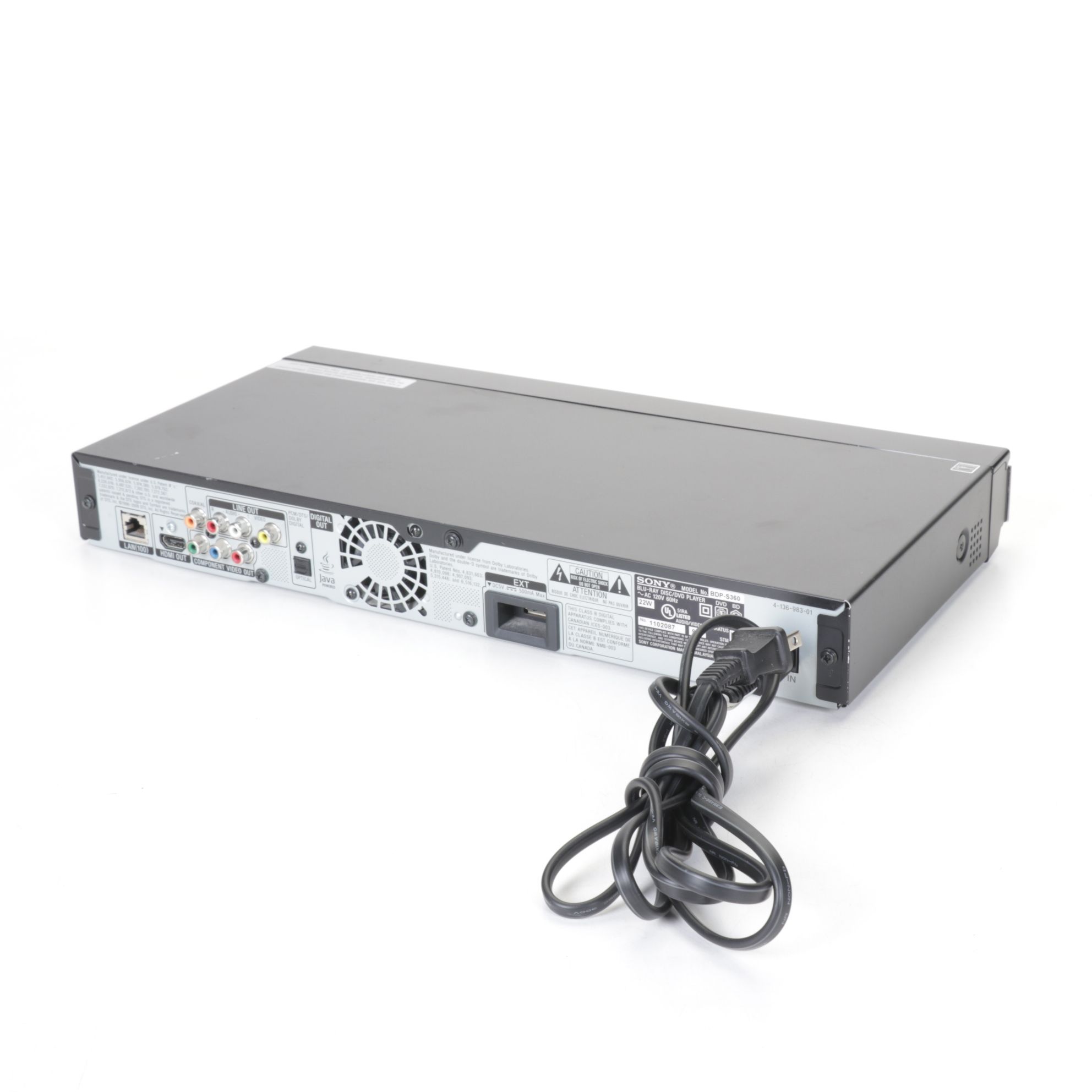 Sony 5-Disc CD Changer and Blu-Ray Player