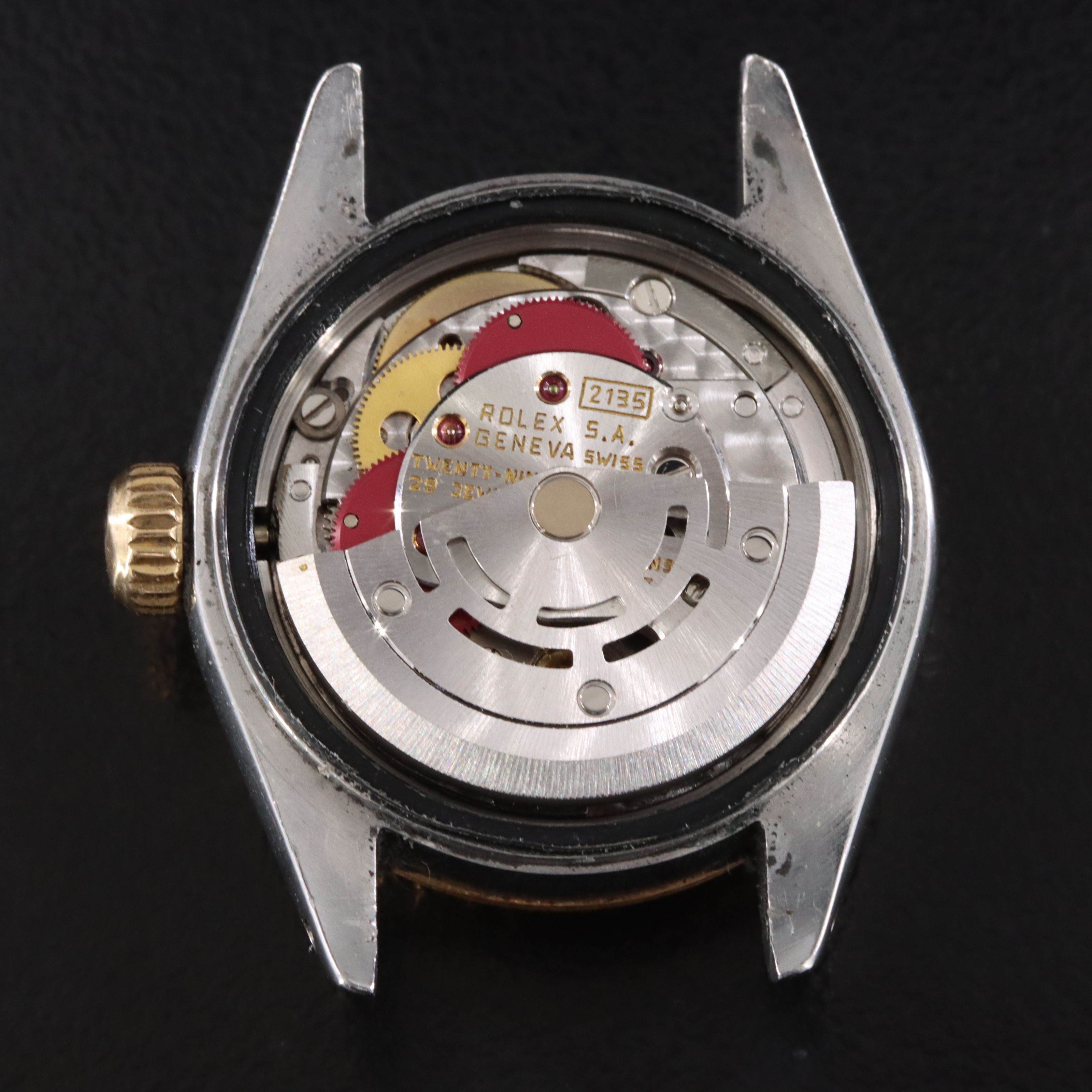 1990 Rolex Two Tone Datejust Watch